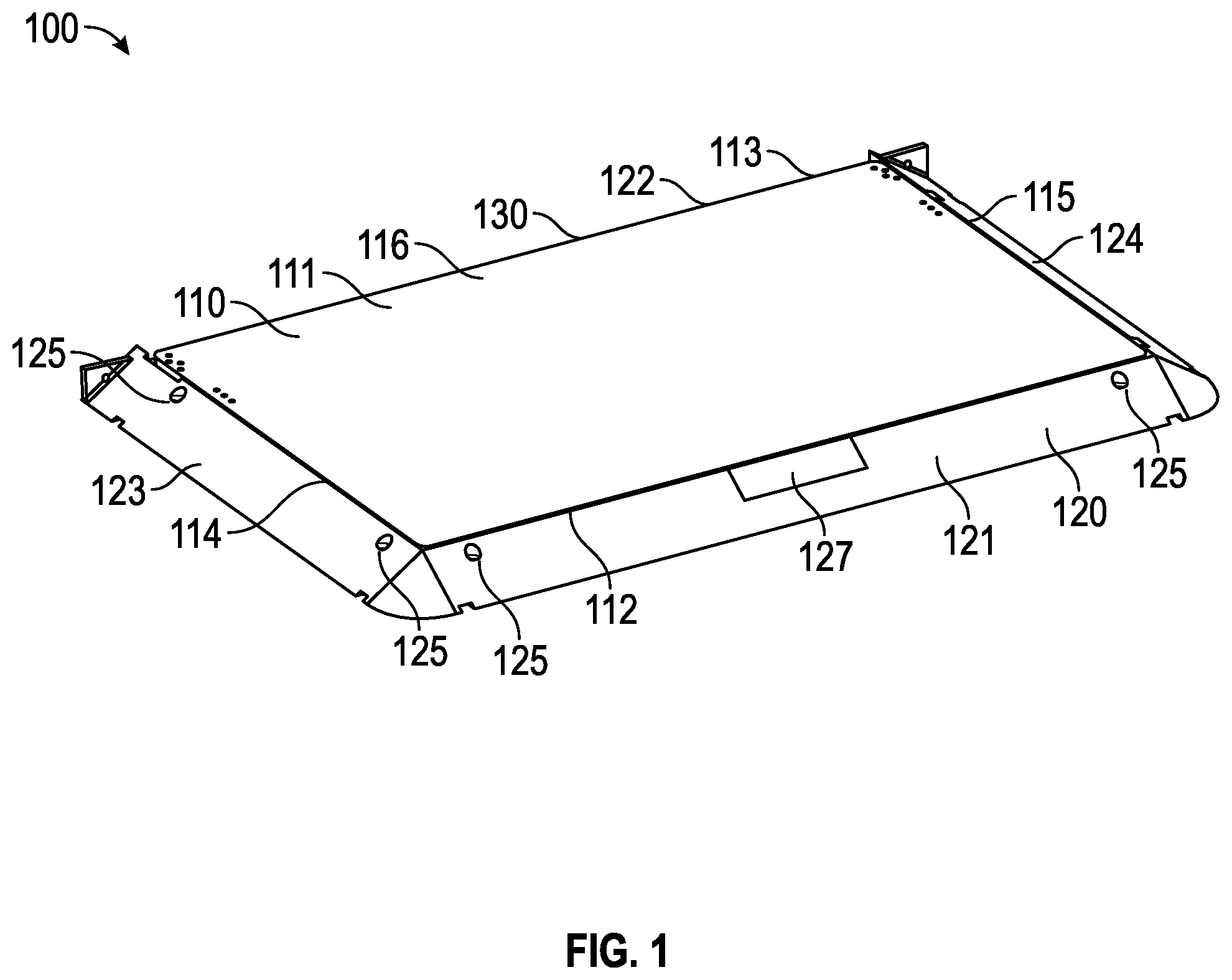 Patent US12310520 — Doormat — Figure 1