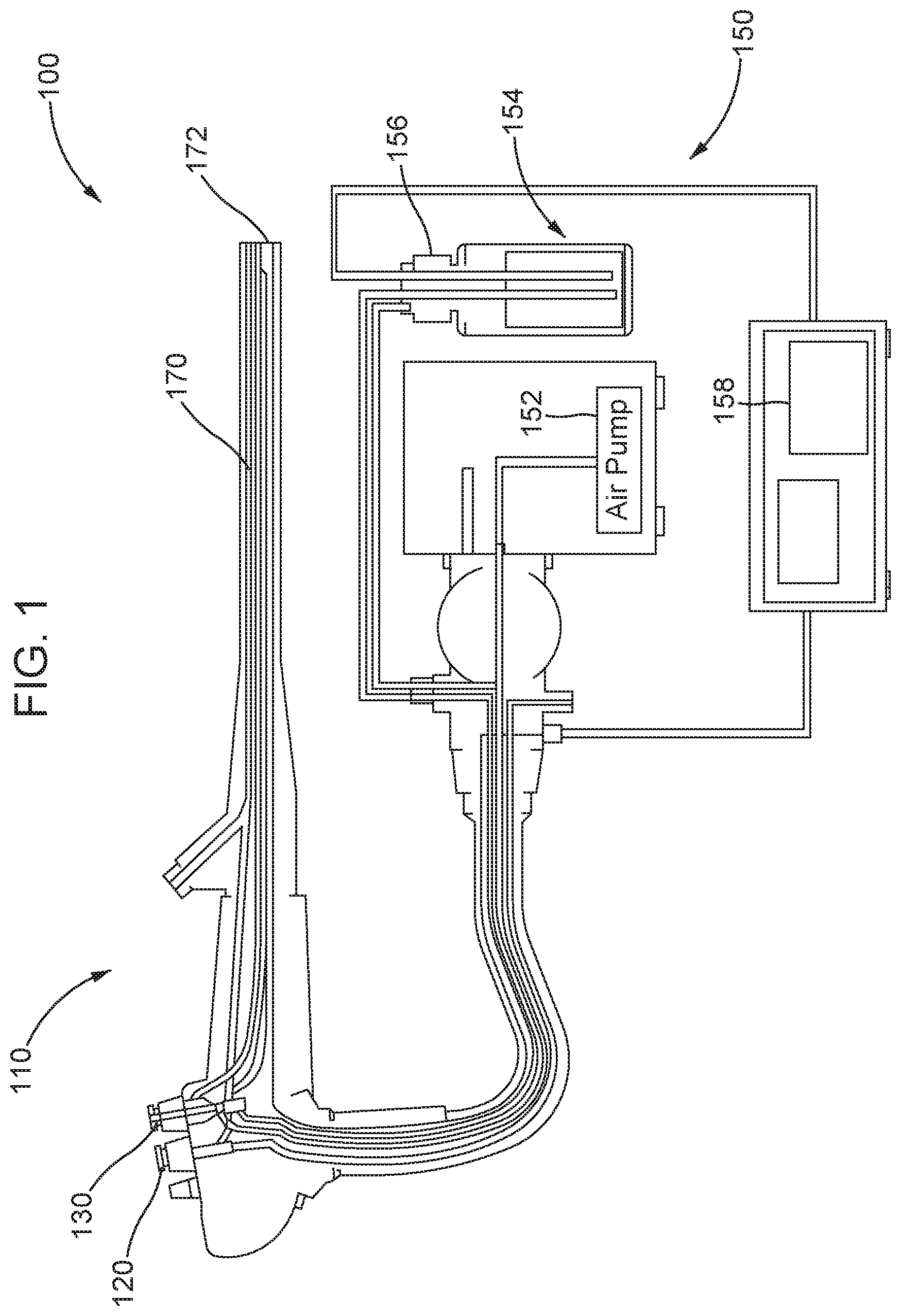 Patent US12310551 Figure 1 – Apparatus for improved visualization for endoscopic procedures