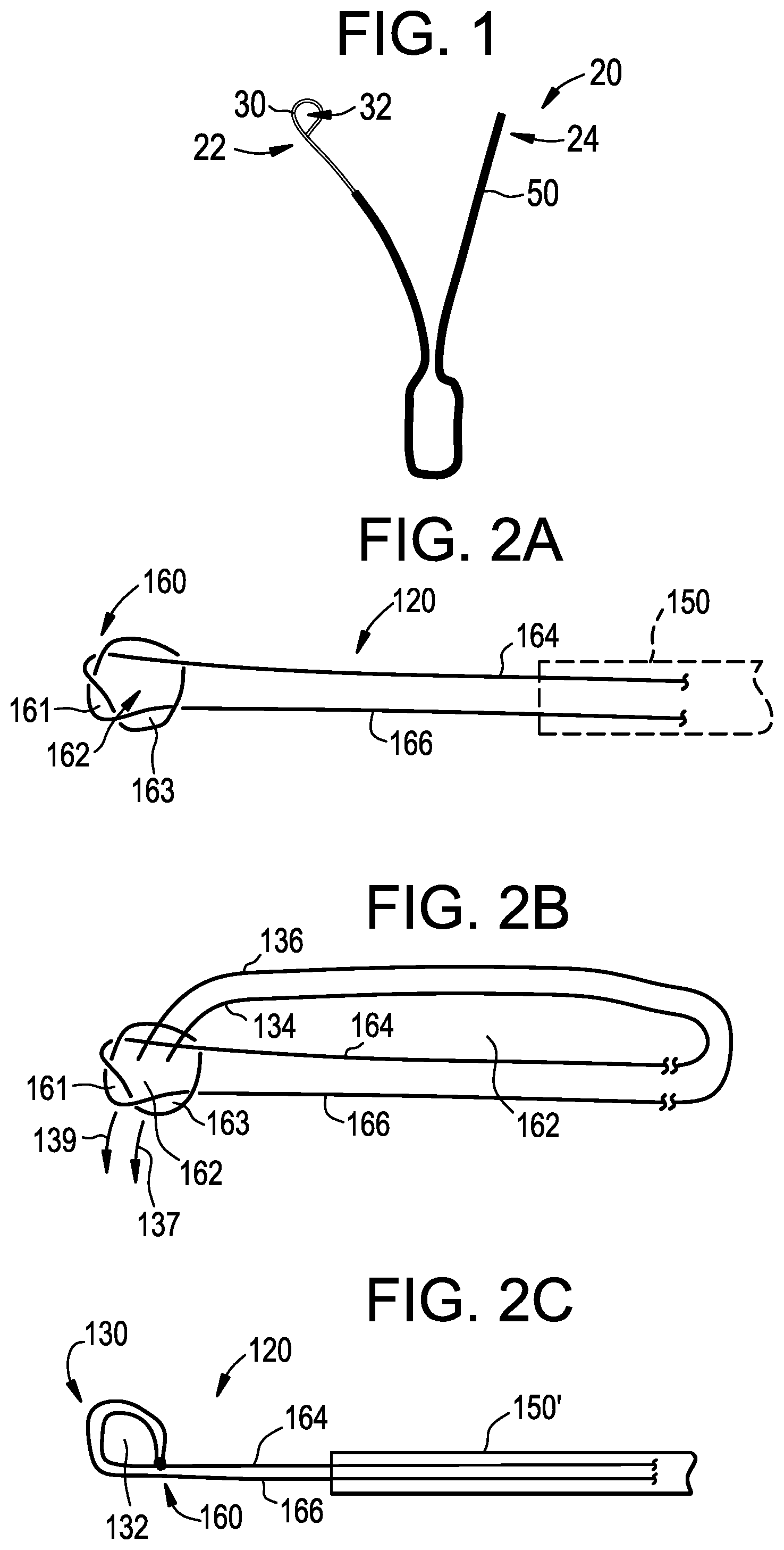 Patent US12310573 — Systems, devices, and methods for securing tissue using snare assemblies and soft anchors — Figure 1