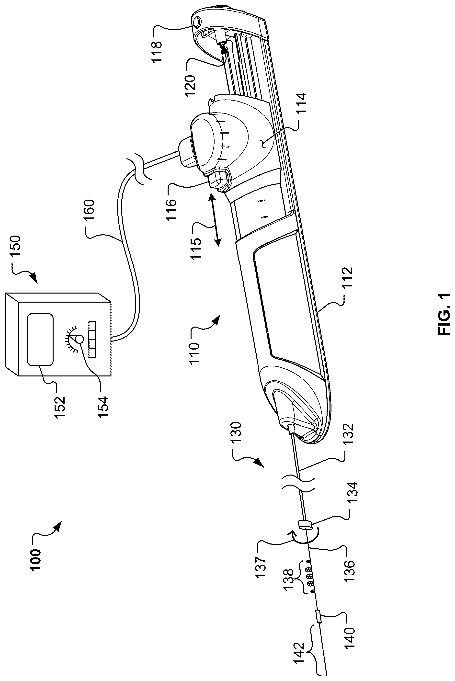 Patent US12310617 — Atherectomy devices and methods — Figure 1