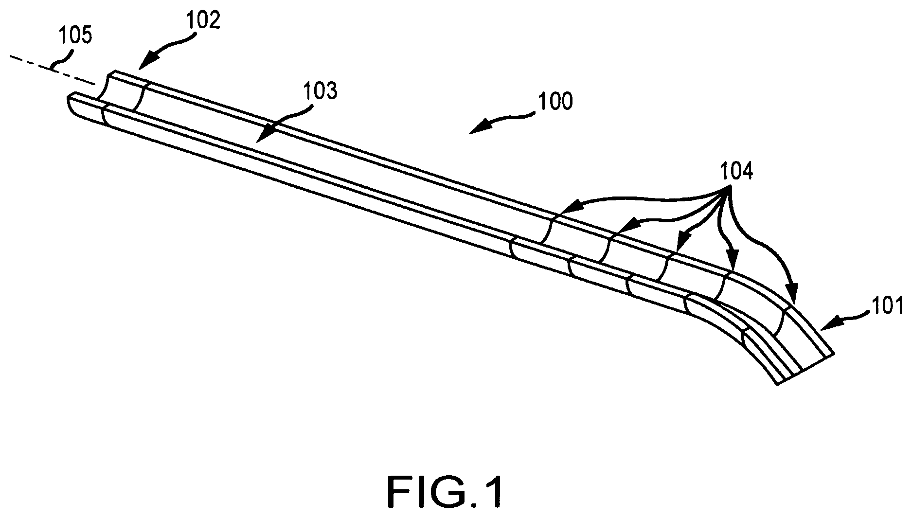 Patent US12310619 Figure 1 – Slotted canulla for arthroscopic surgery