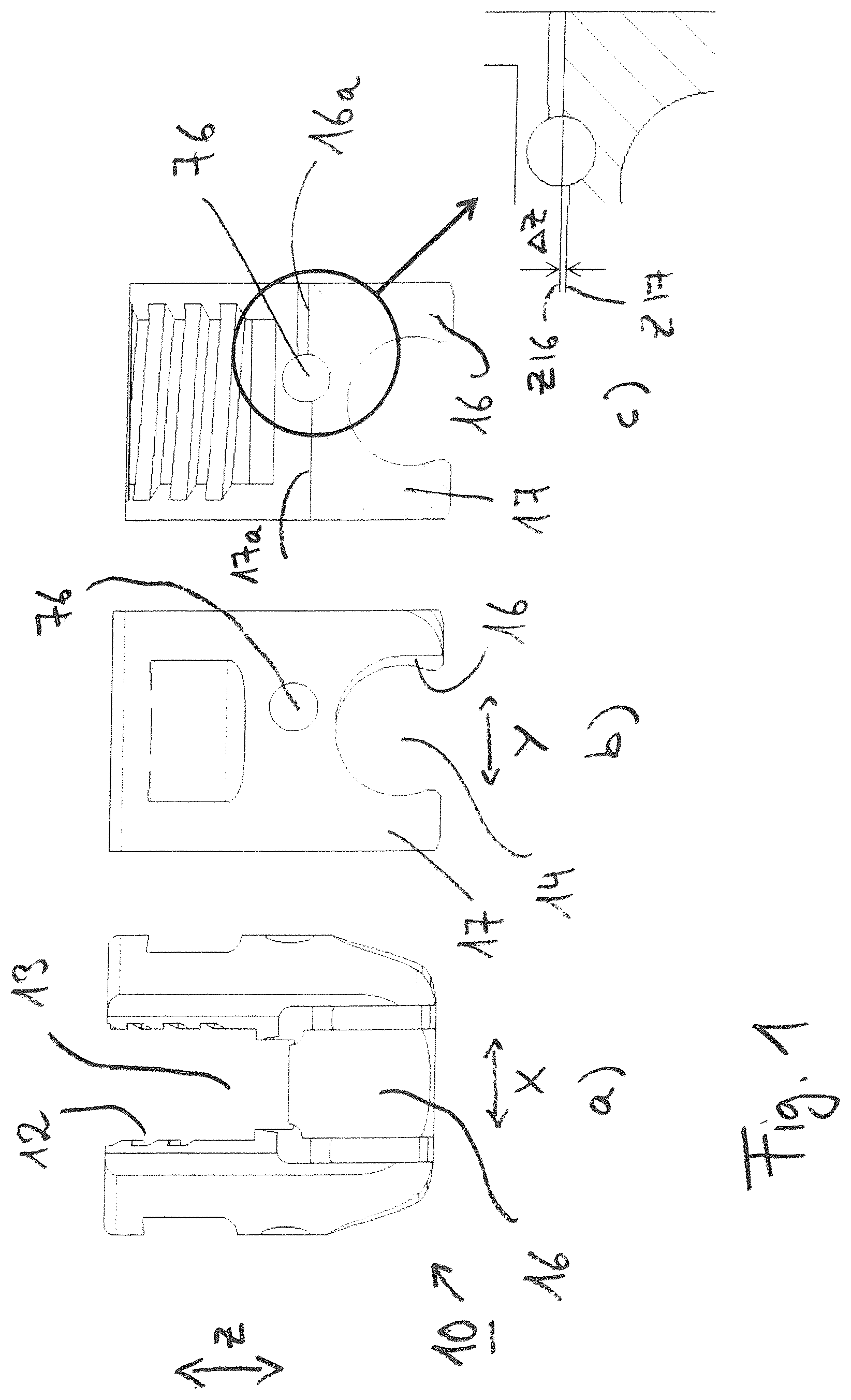 Patent US12310633 — Connector for spinal column support — Figure 1