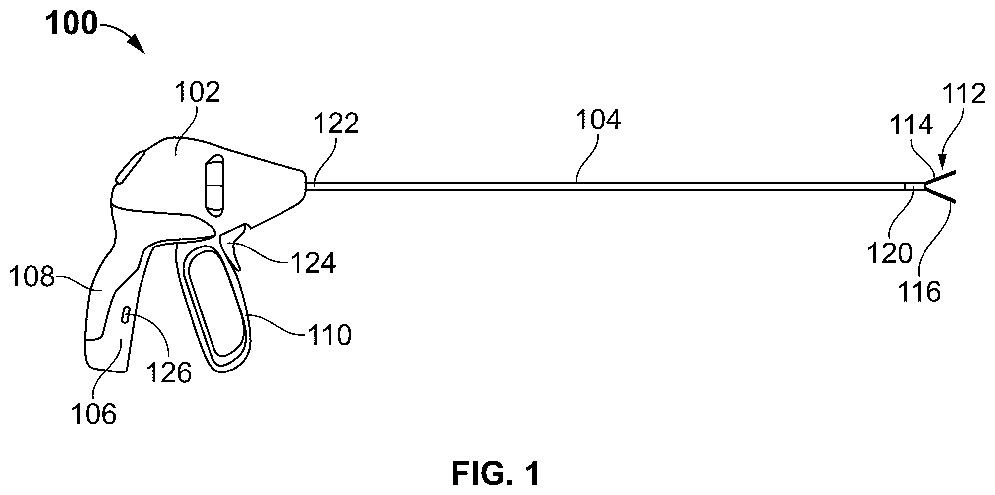 Patent US12310646 — Endoscopic bipolar forceps with variable temperature control — Figure 1