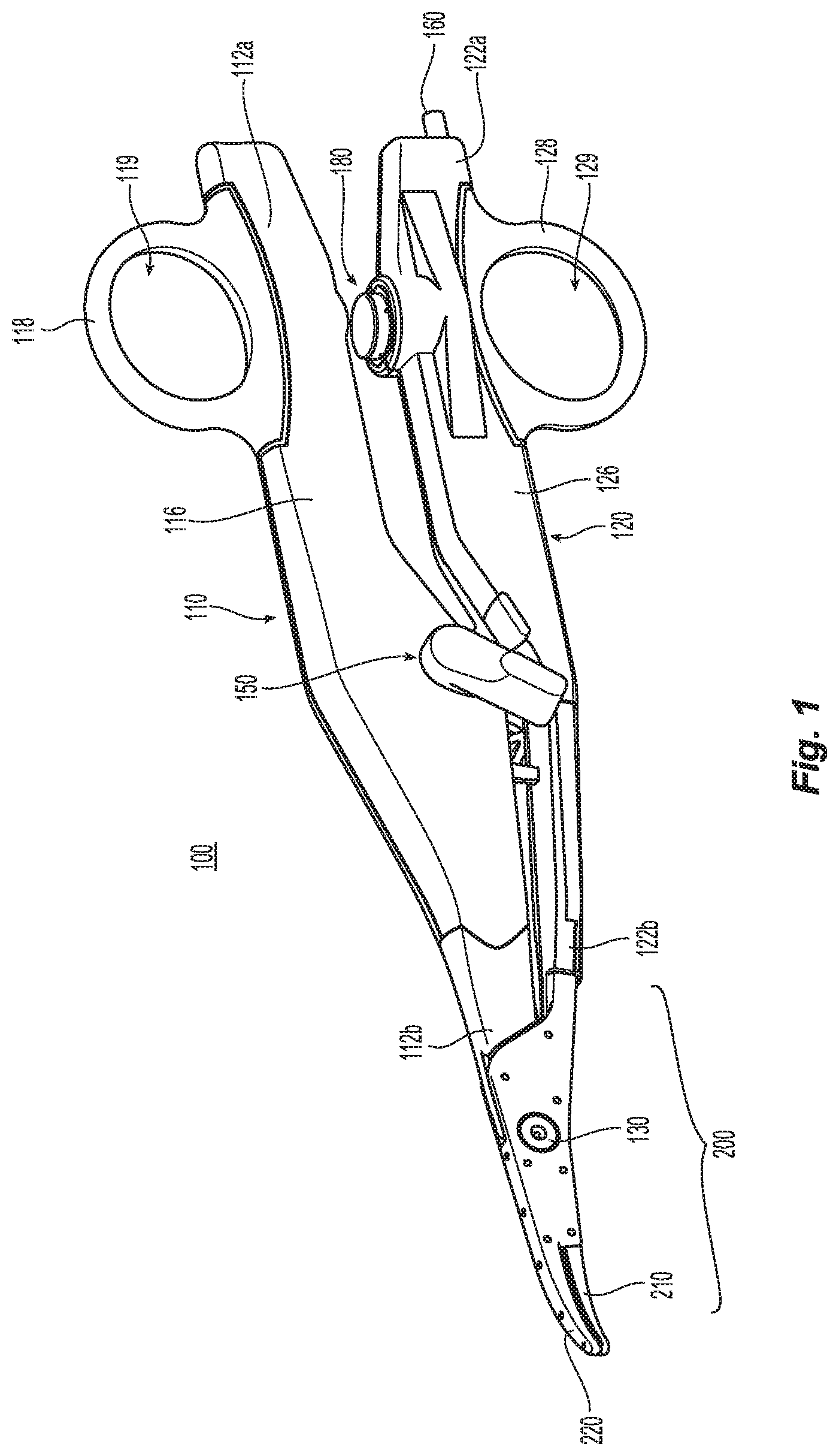 Patent US12310647 Figure 1 – Electrosurgical forceps