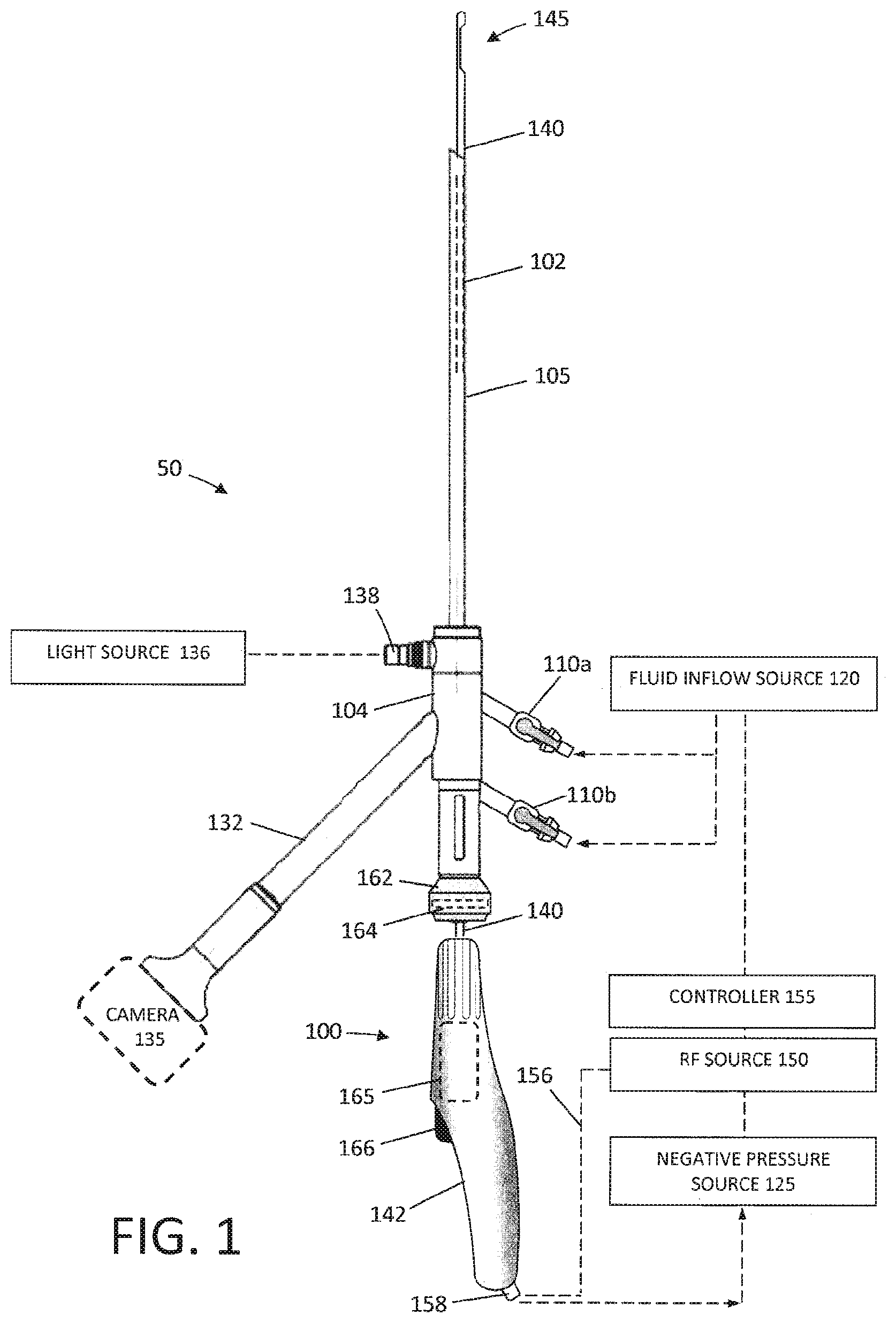 Patent US12310649 Figure 1 – Tissue extraction devices and methods