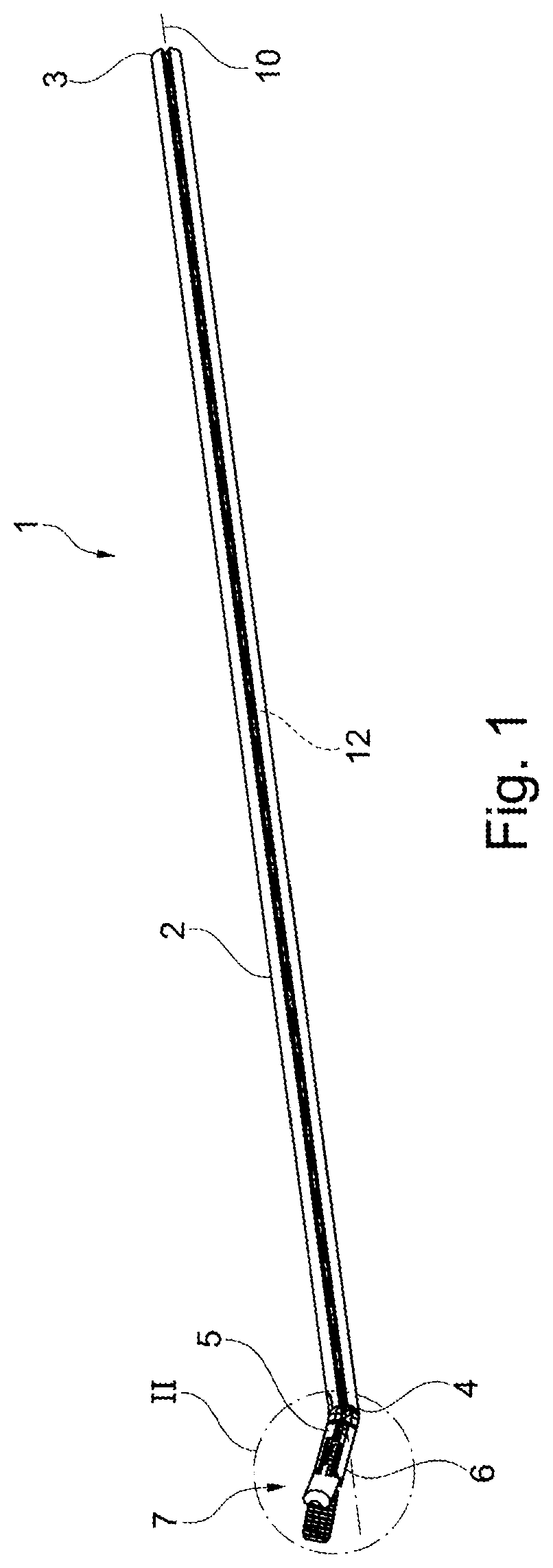 Patent US12310653 — High-frequency (HF) medical instrument — Figure 1