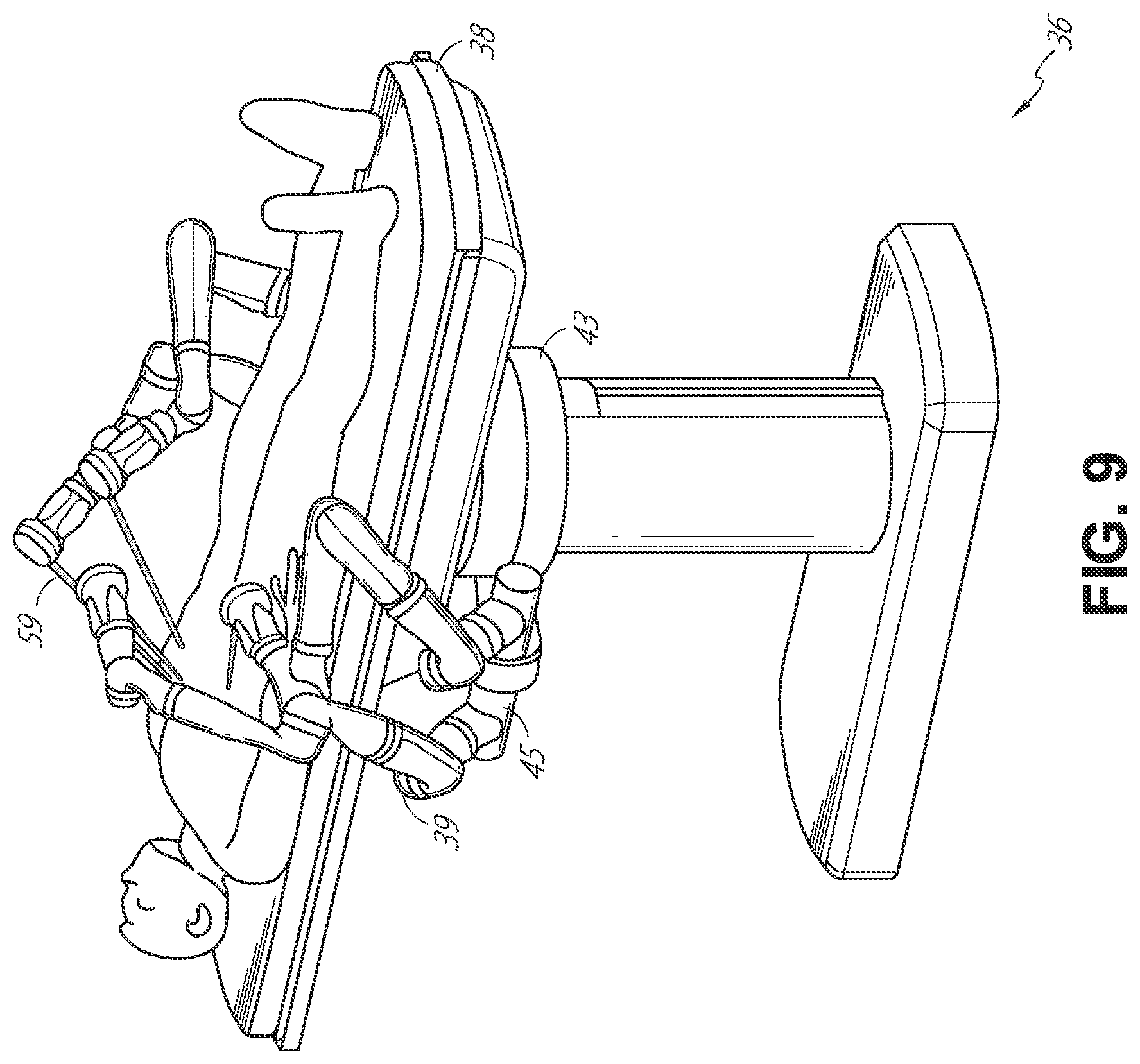 Patent US12310682 Figure 9 – Systems and methods for mounting robotic components on a load cell