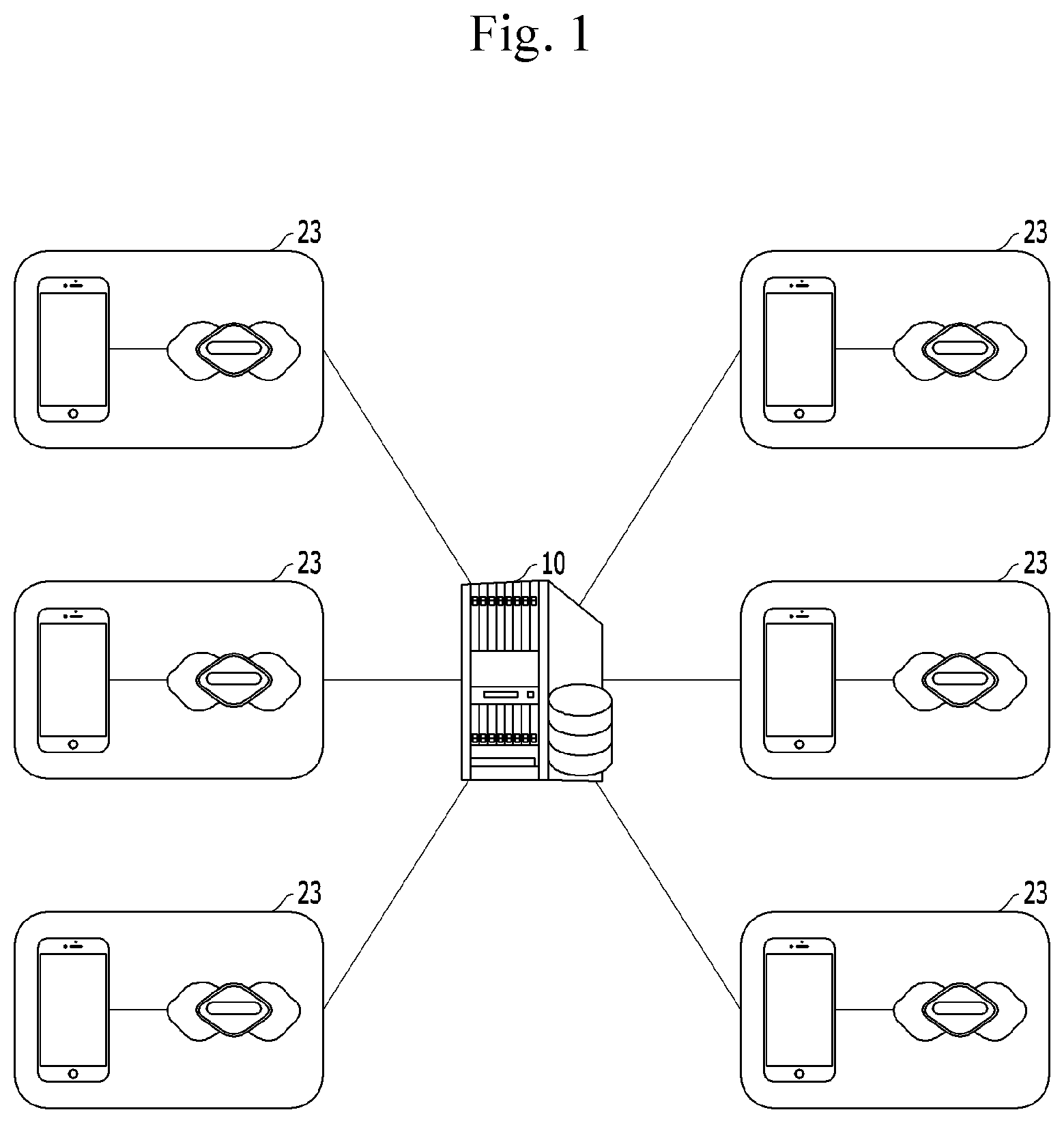 Patent US12310694 — Real-time multi-monitoring apparatus and method using electrocardiograph — Figure 1