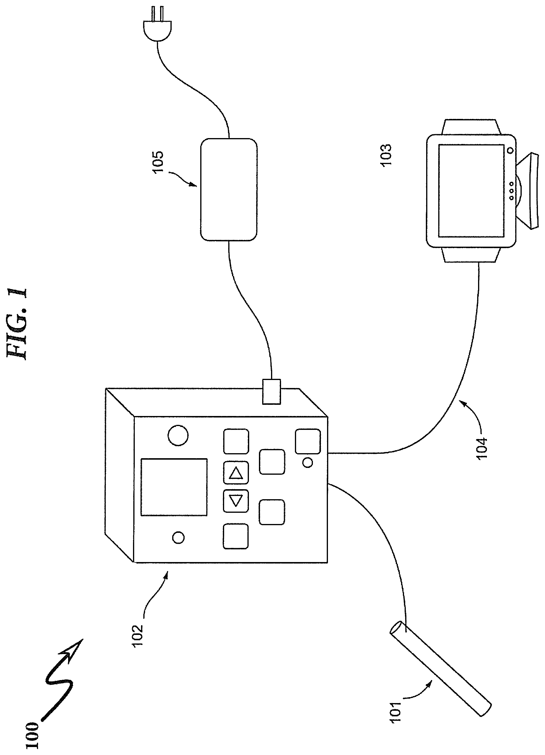 Patent US12310703 — Vascular assessment using statistical analysis of rapid blood pressure readings — Figure 1