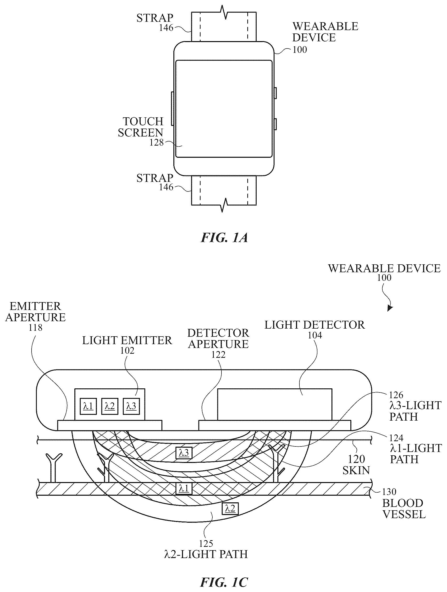 Patent US12310726 — System and method for robust pulse oximetry using image reconstruction — Figure 1