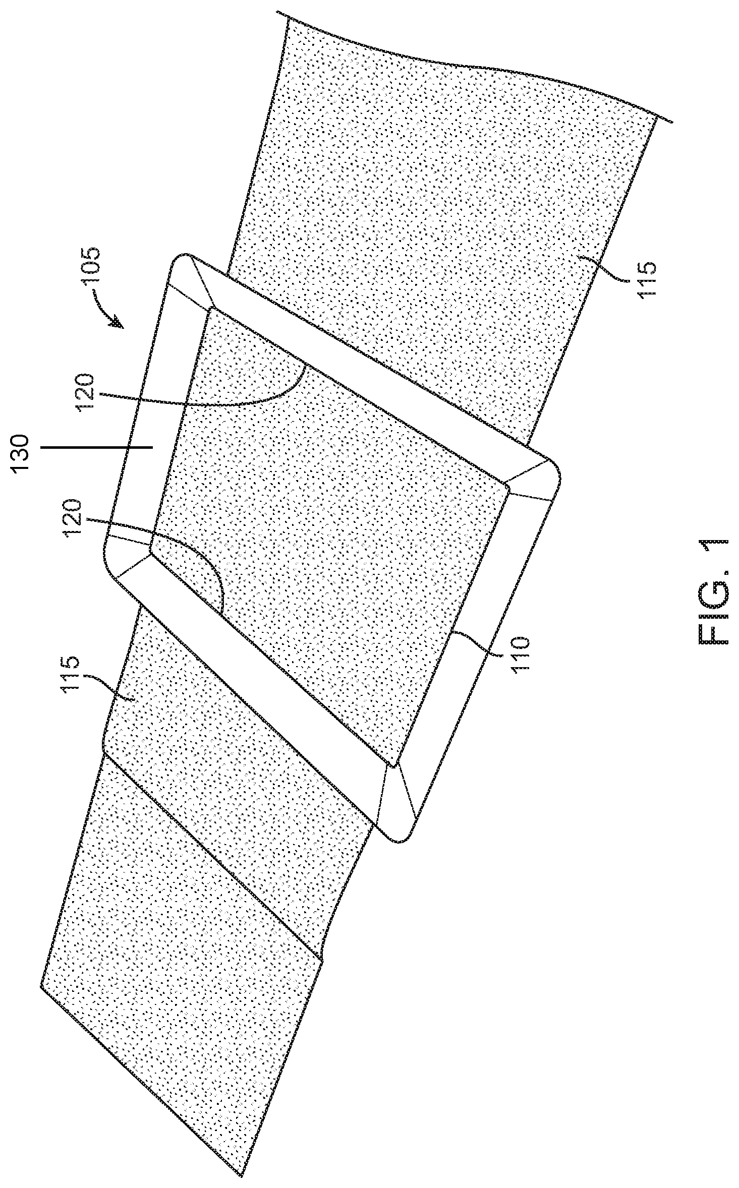 Patent US12310764 — On patient surgical procedural instrument tray — Figure 1