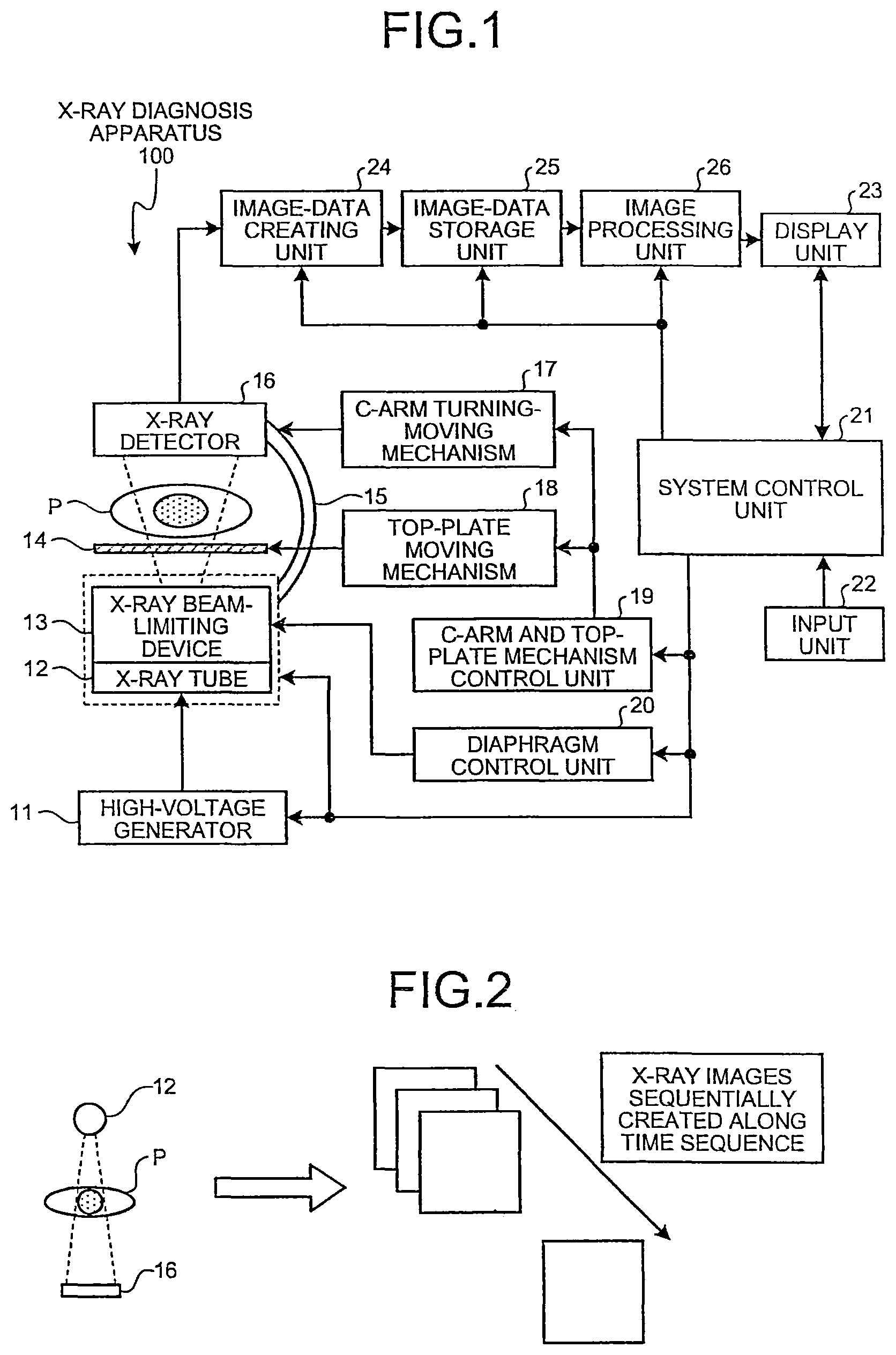 Patent US12310771 Figure 1 – X-ray diagnosis apparatus and image processing apparatus