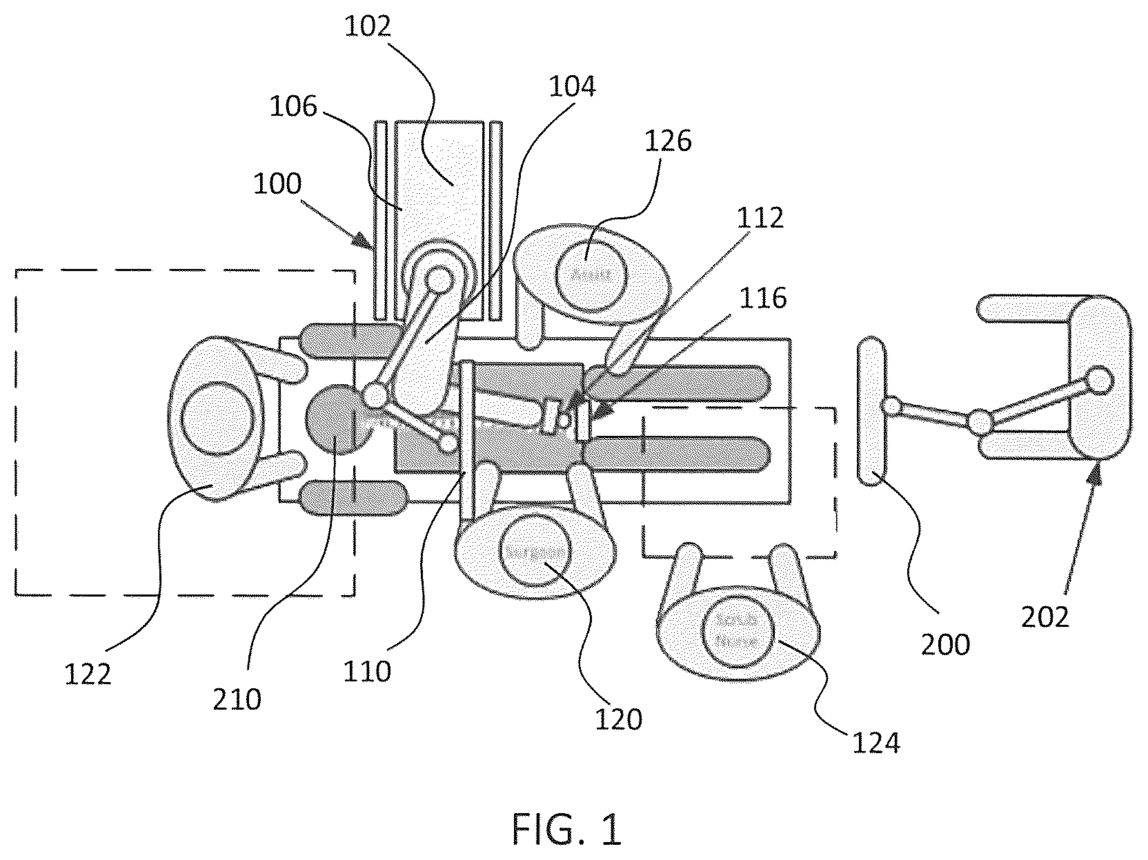 Patent US12310776 — Fixtures for fluoroscopic imaging systems and related navigation systems and methods — Figure 1