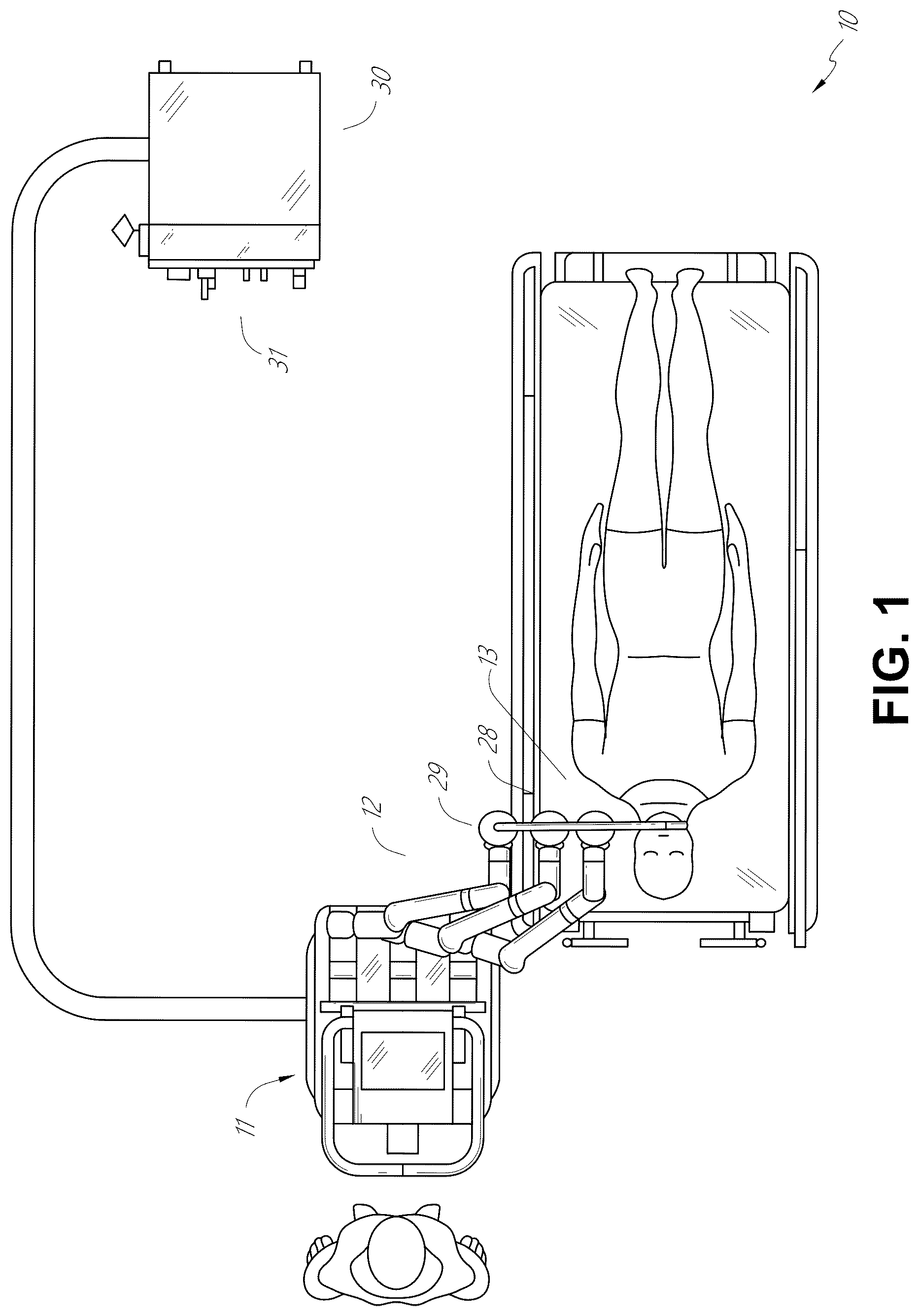 Patent US12310803 Figure 1 – Functional indicators for robotic medical systems