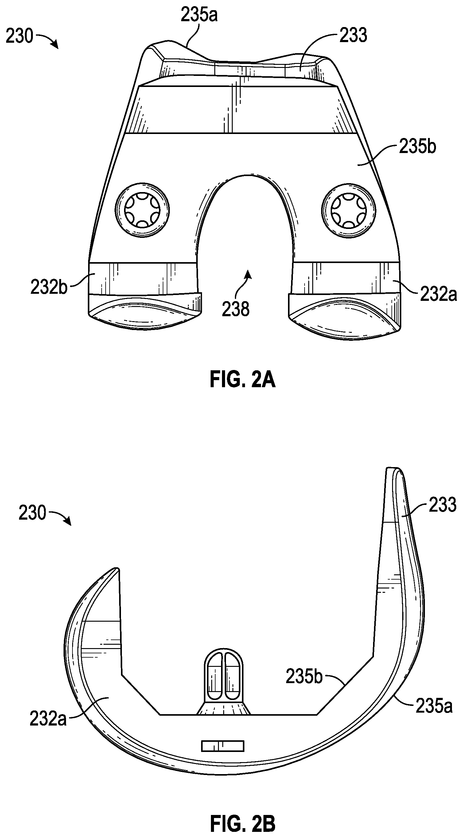 Patent US12310856 Figure 2 – Femoral component for bone conservation