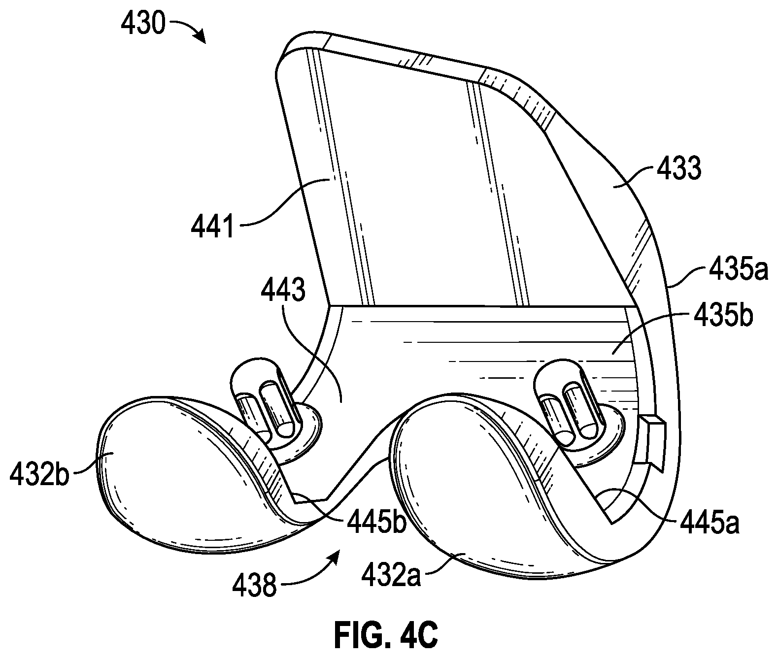 Patent US12310856 Figure 6 – Femoral component for bone conservation