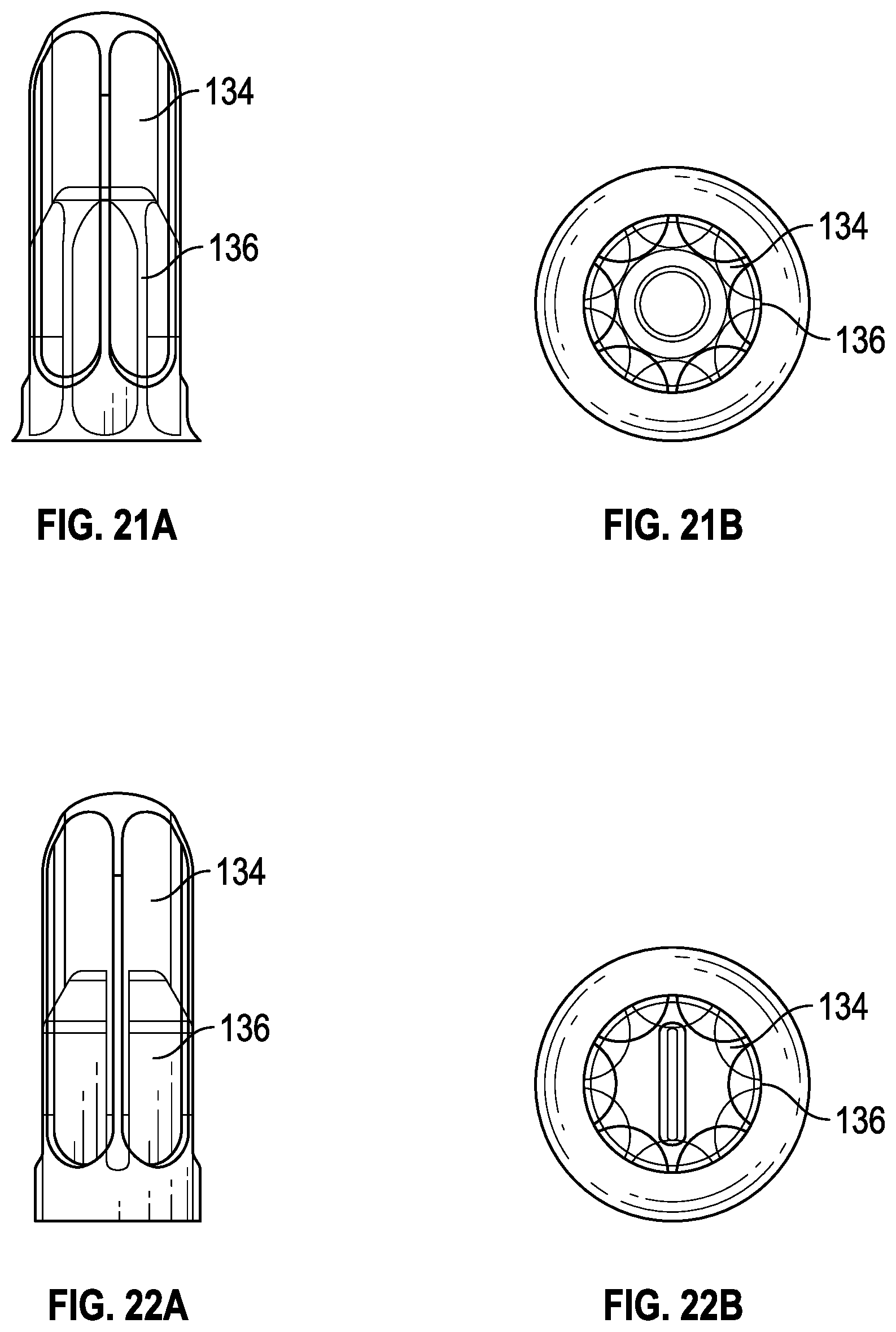 Patent US12310856 Figure 19 – Femoral component for bone conservation