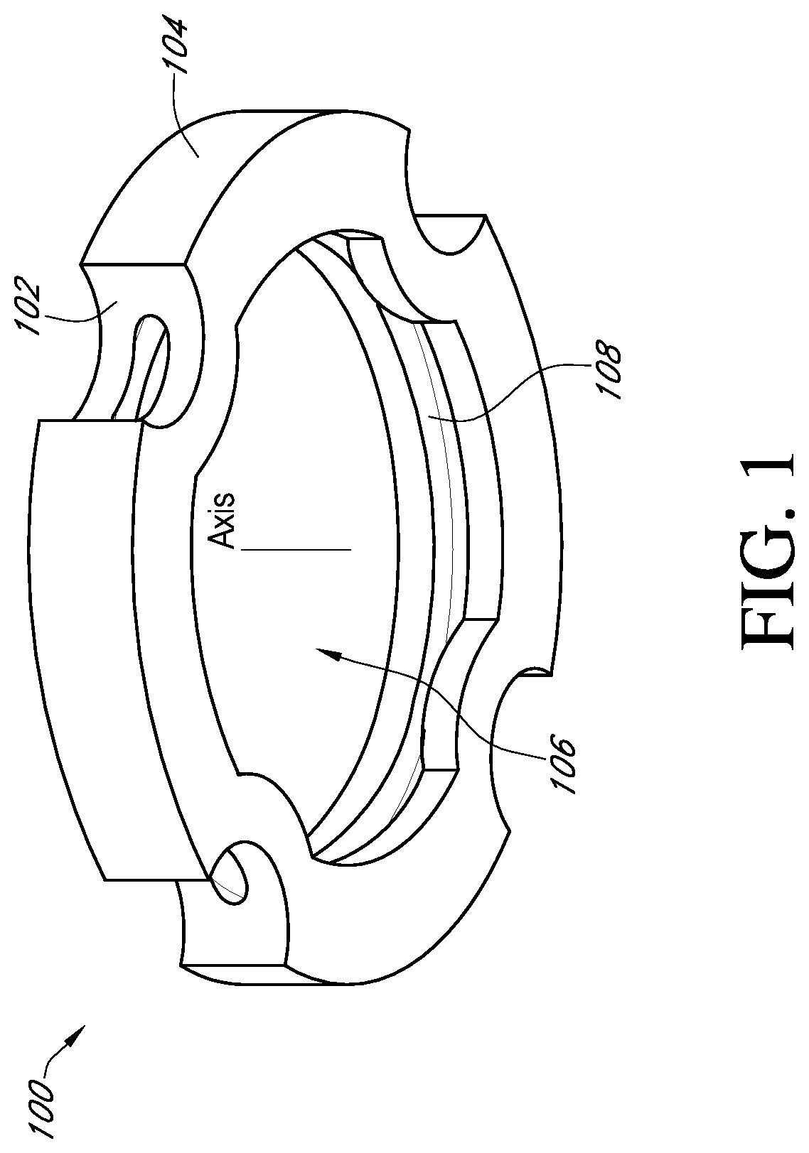 Patent US12310857 — Total shoulder prosthesis having inset glenoid implant convertible from anatomic to reverse — Figure 1