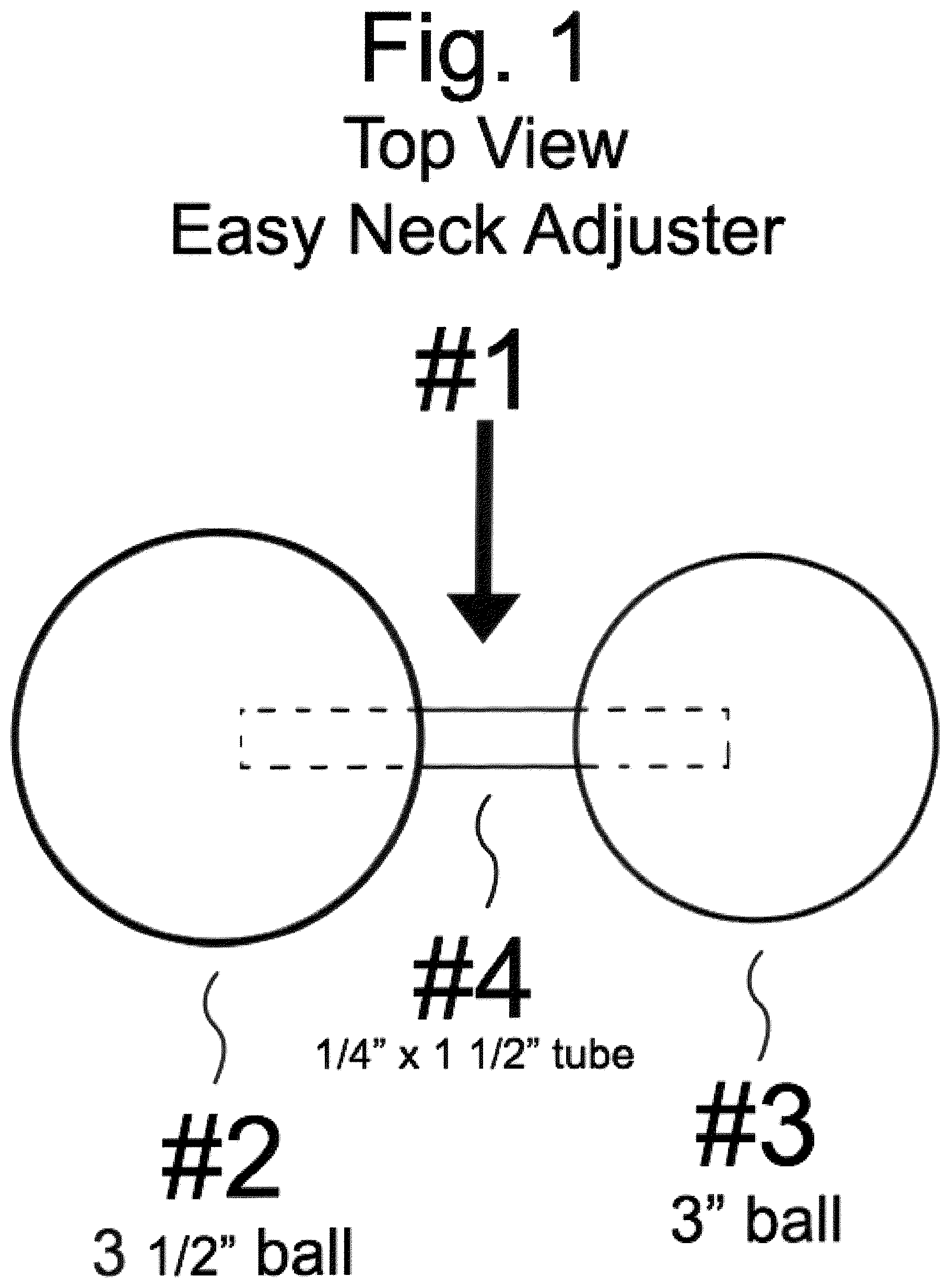 Patent US12310876 — Easy neck adjuster — Figure 1