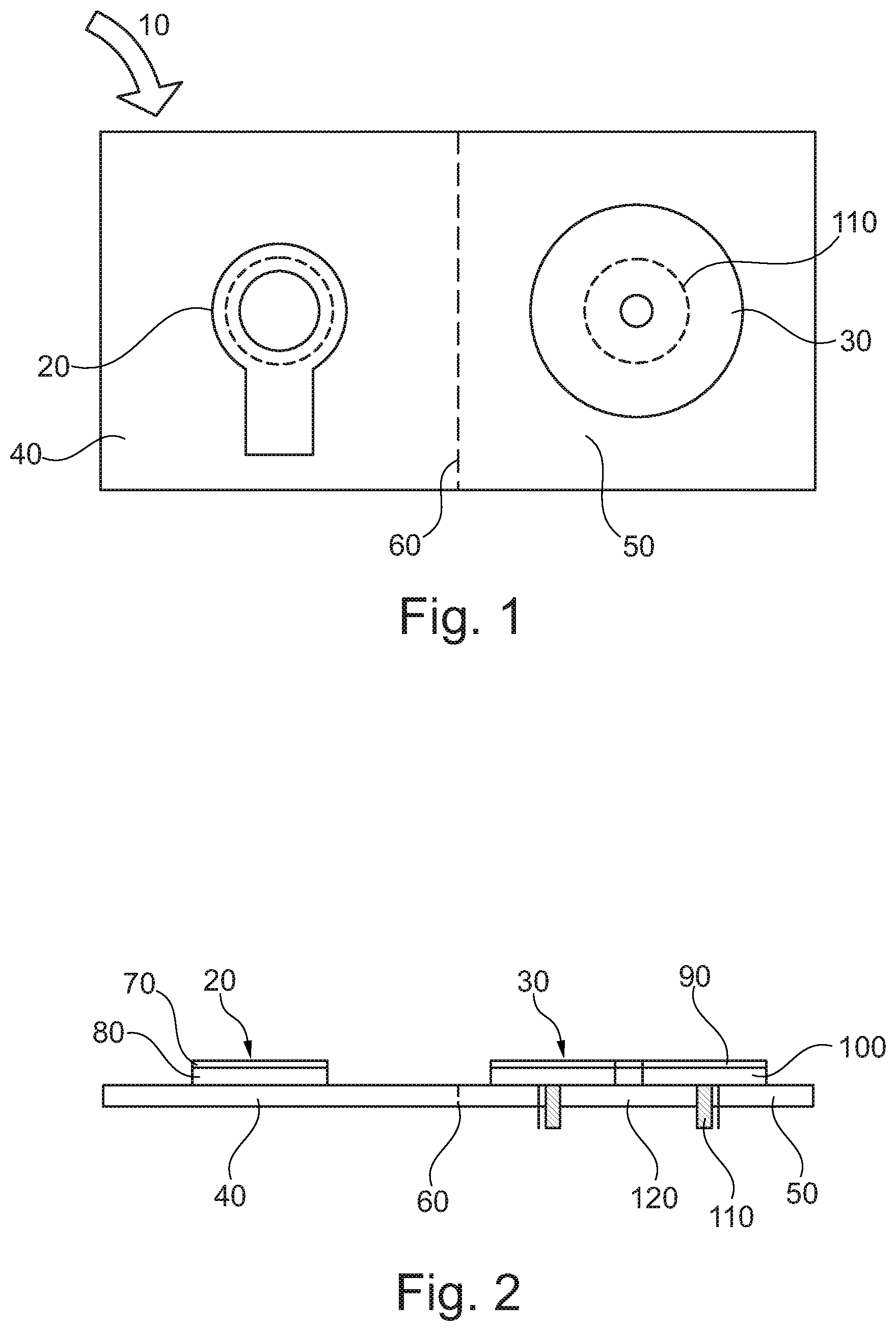 Patent US12310878 — Alignment aid for aligning a sensor patch to a base plate — Figure 1