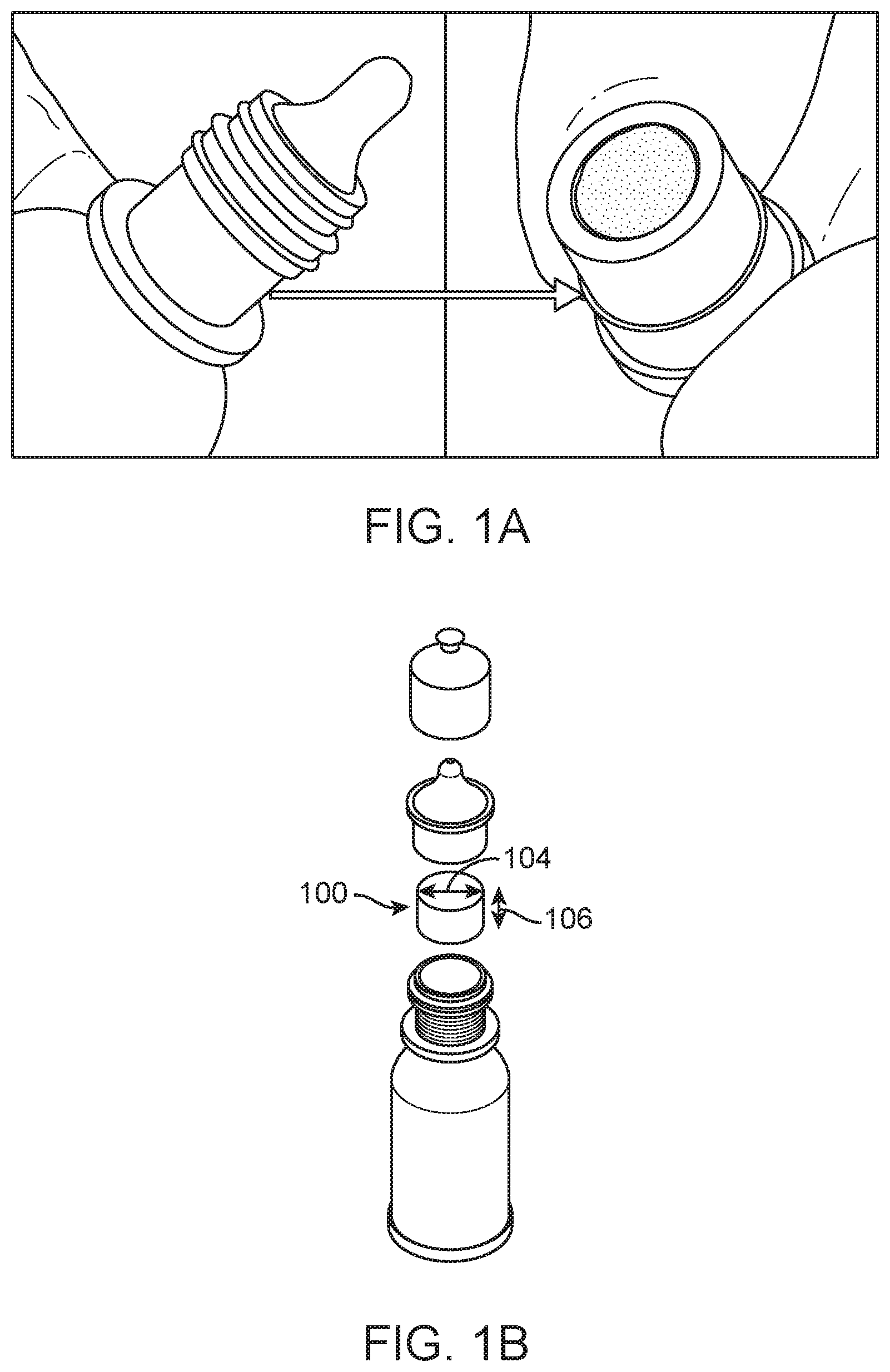 Patent US12310885 — Preservative removal from eye drops — Figure 1