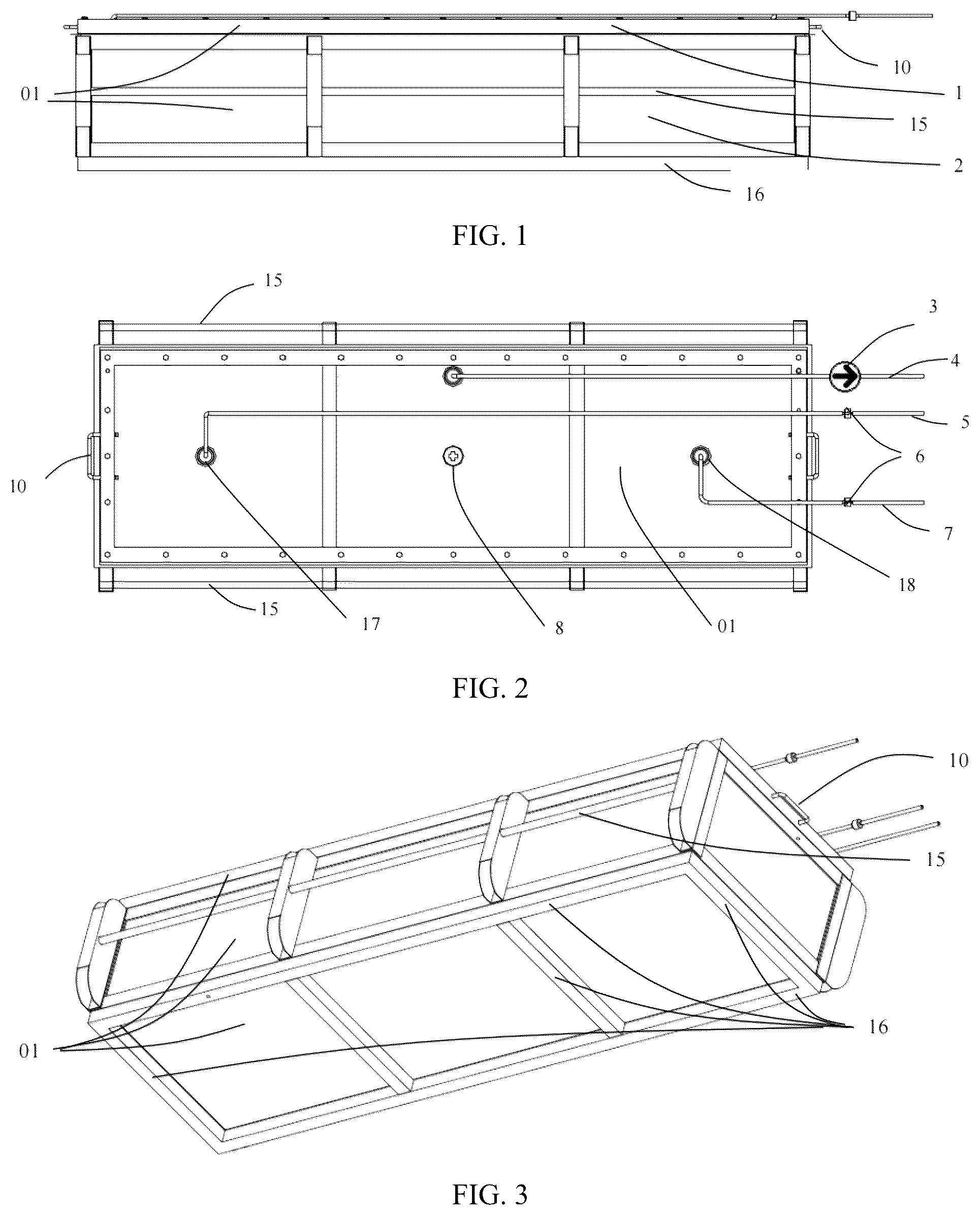 Patent US12310899 — Coffin and method for collecting human bones — Figure 1