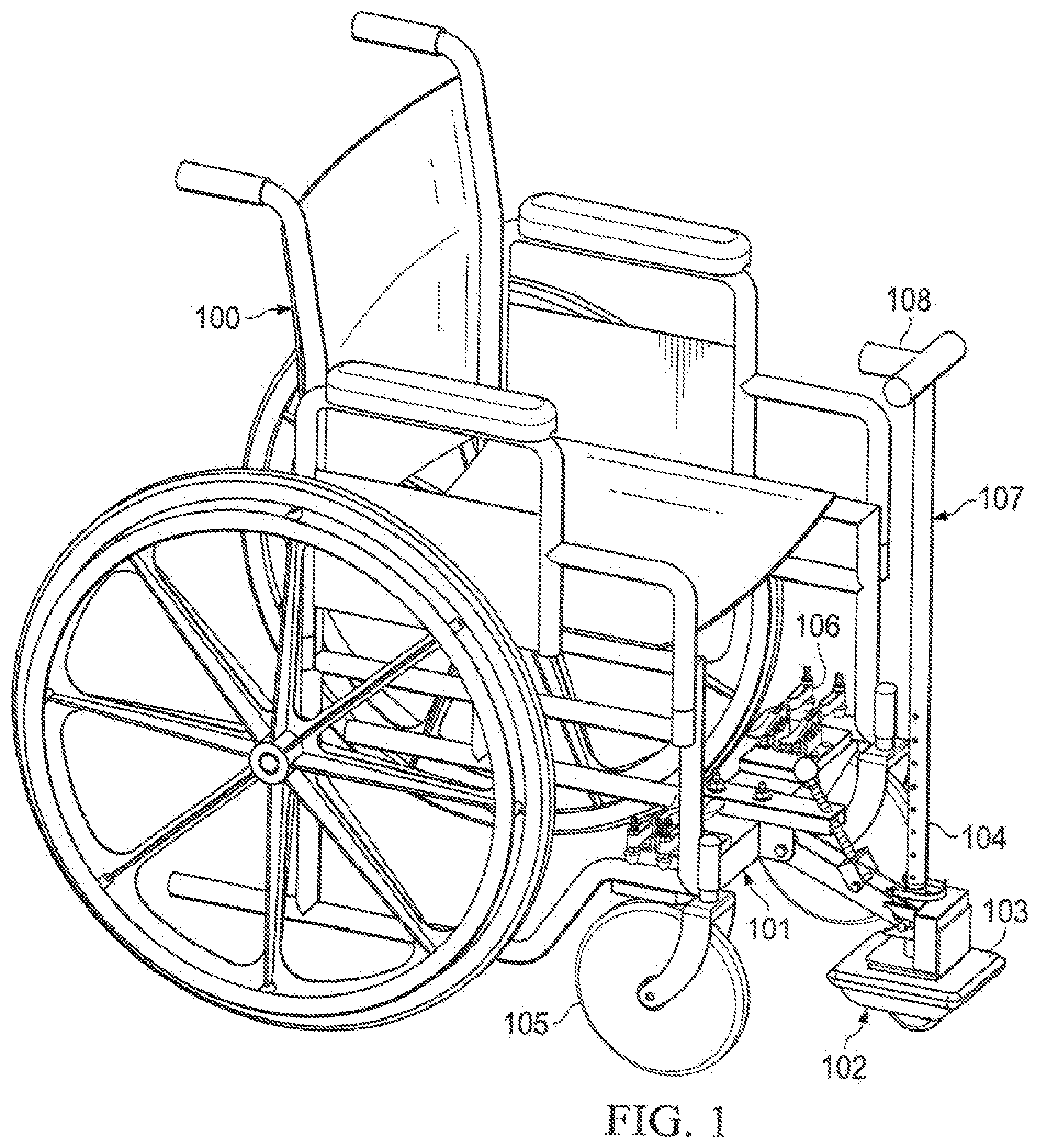 Patent US12310900 — Tractor driven assisted mobility system, device and method — Figure 1