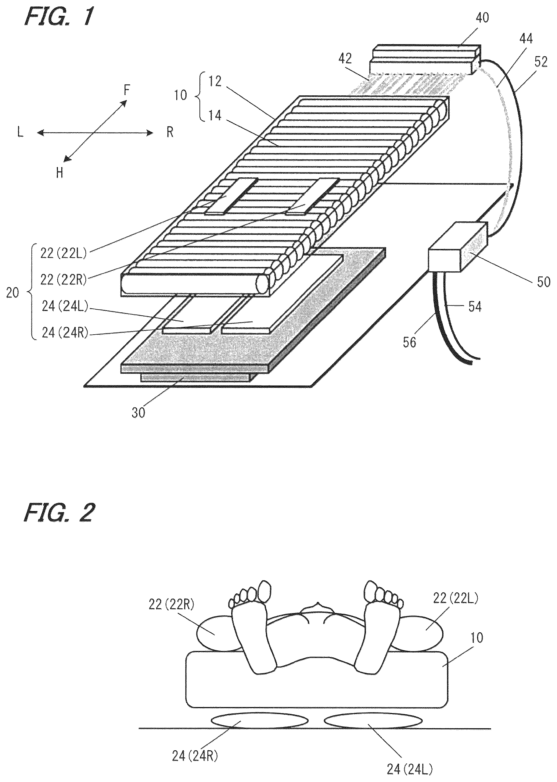 Patent US12310905 Figure 1 – Bed apparatus and patient detection method