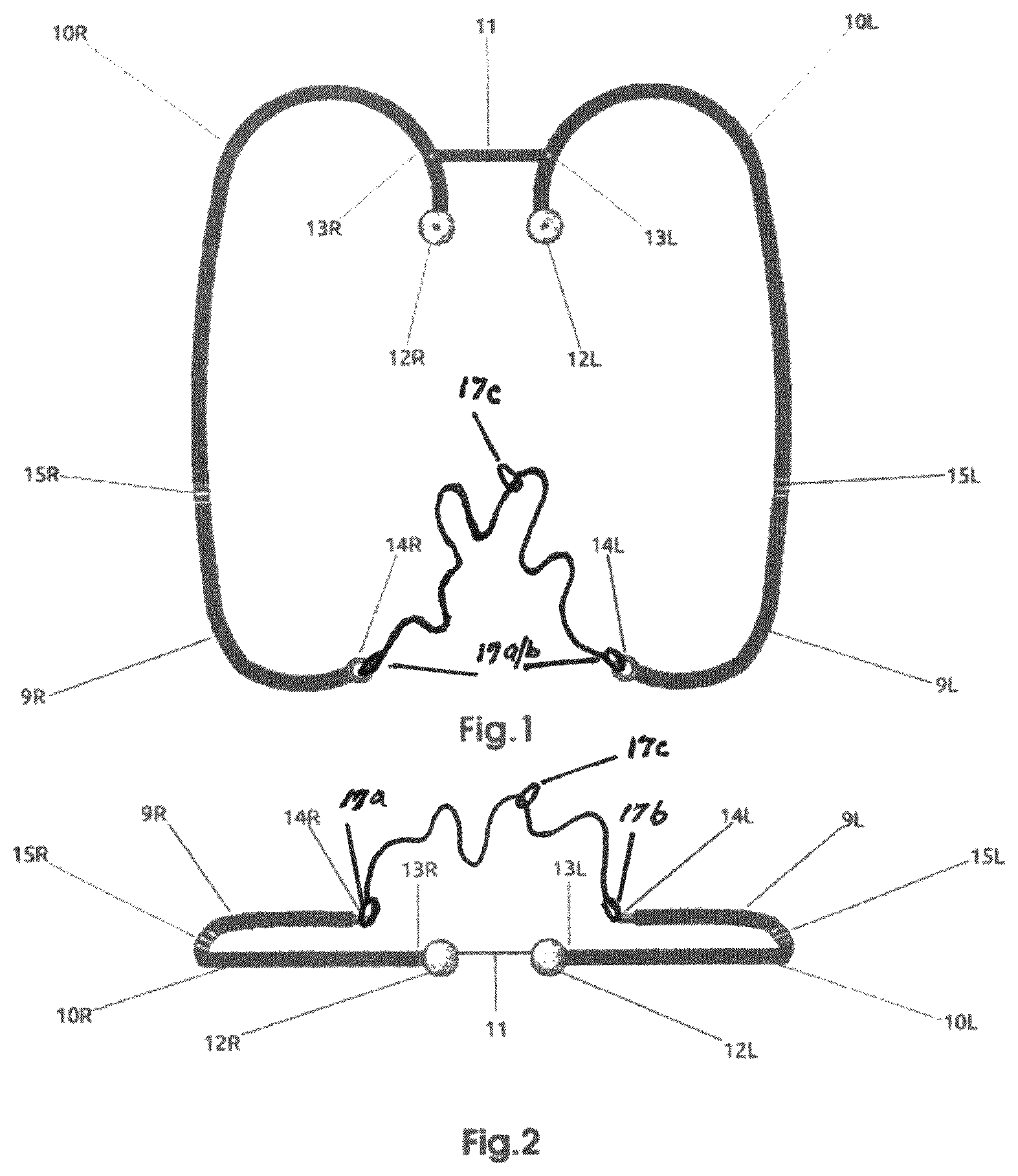 Patent US12310910 — Contouring body massage device — Figure 1
