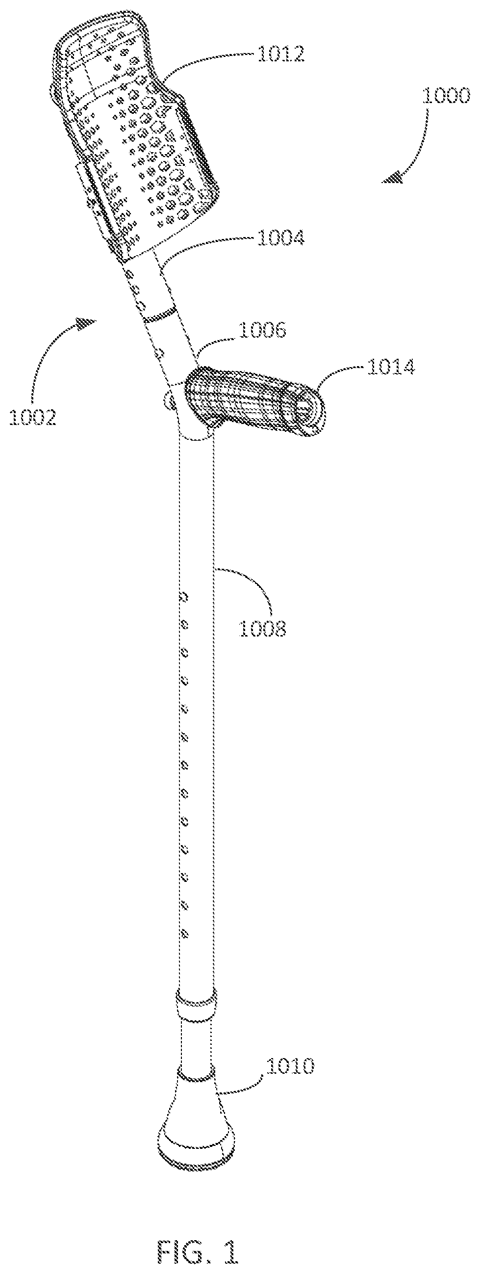 Patent US12310915 — Reclined crutch — Figure 1