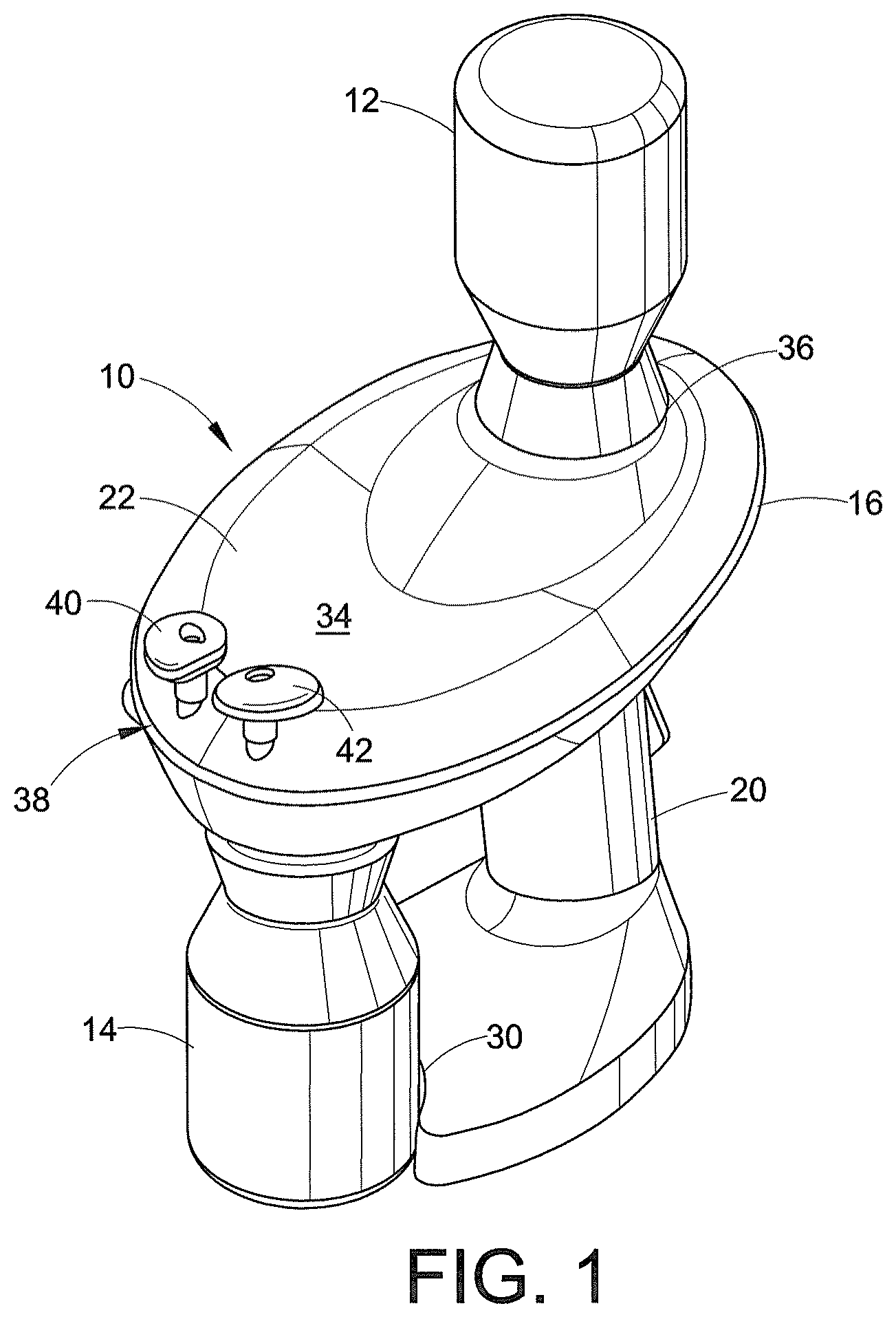 Patent US12310918 Figure 1 – Systems and methods for nasal irrigation
