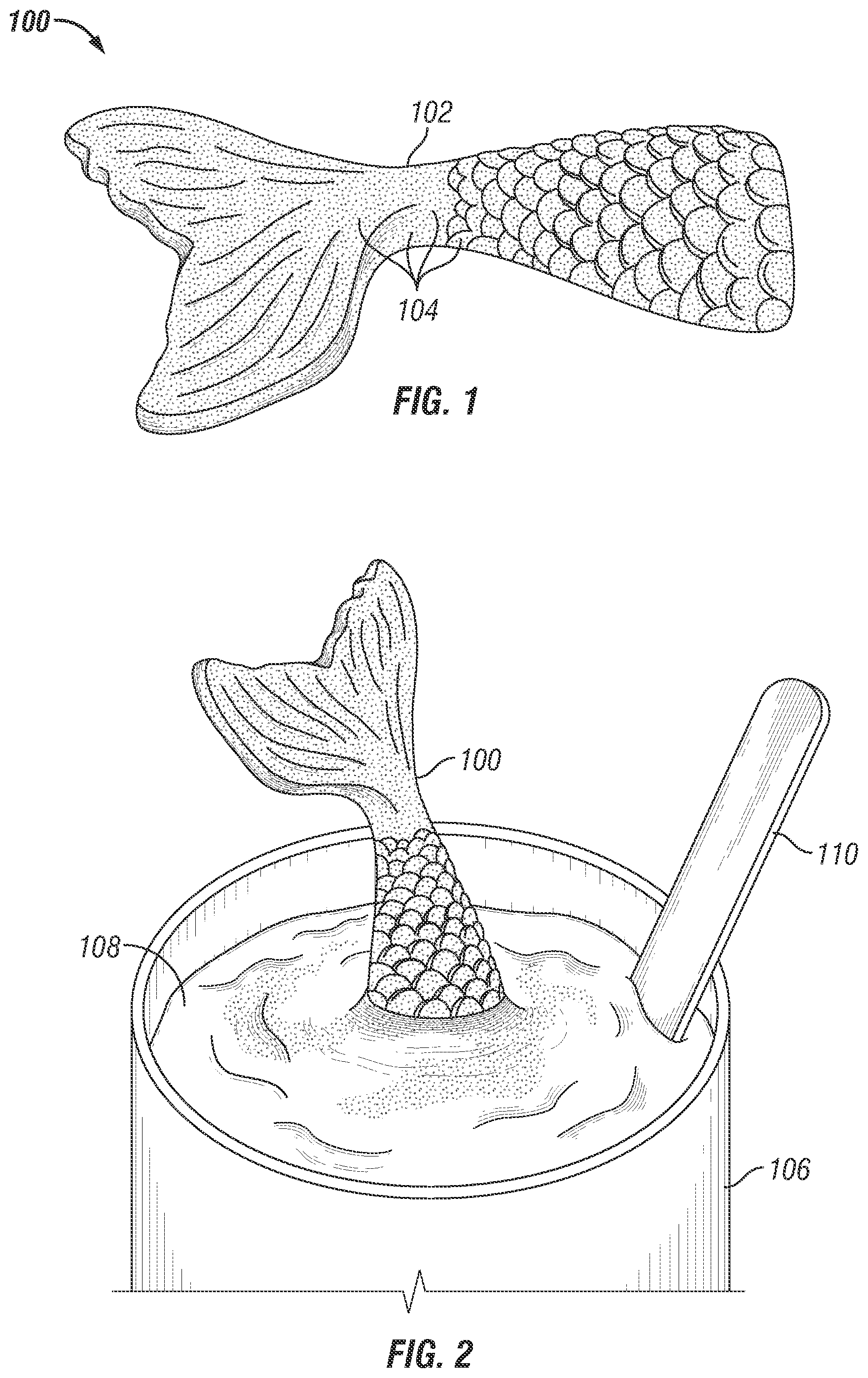 Patent US12311038 Figure 1 – Depilatory wax additive and process