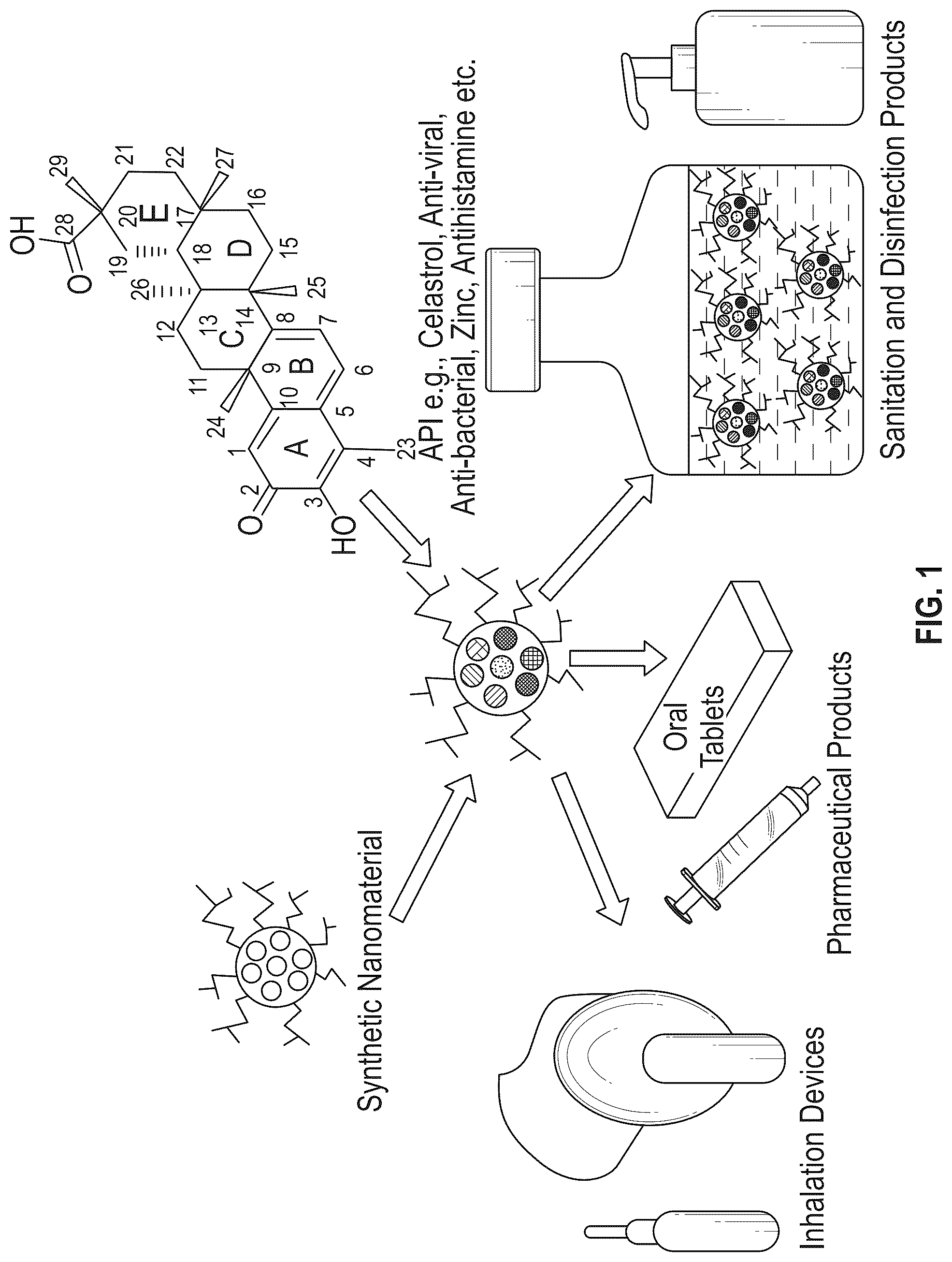 Patent US12311061 Figure 1 – Methods of fabricating carriers for targeted delivery to a host