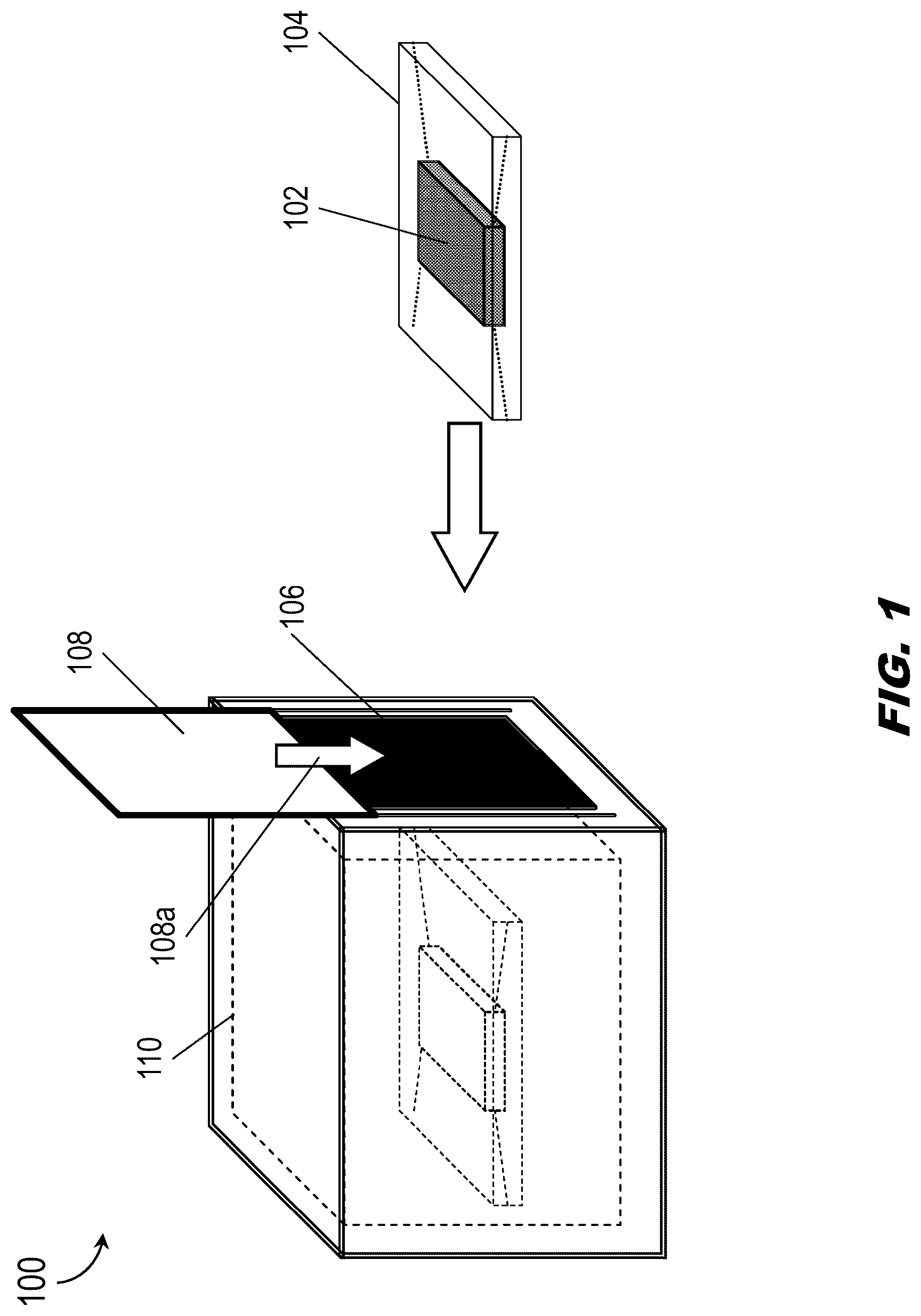 Patent US12311065 — Smart sterilization device for certified disinfection of portable electronic devices and personal items — Figure 1