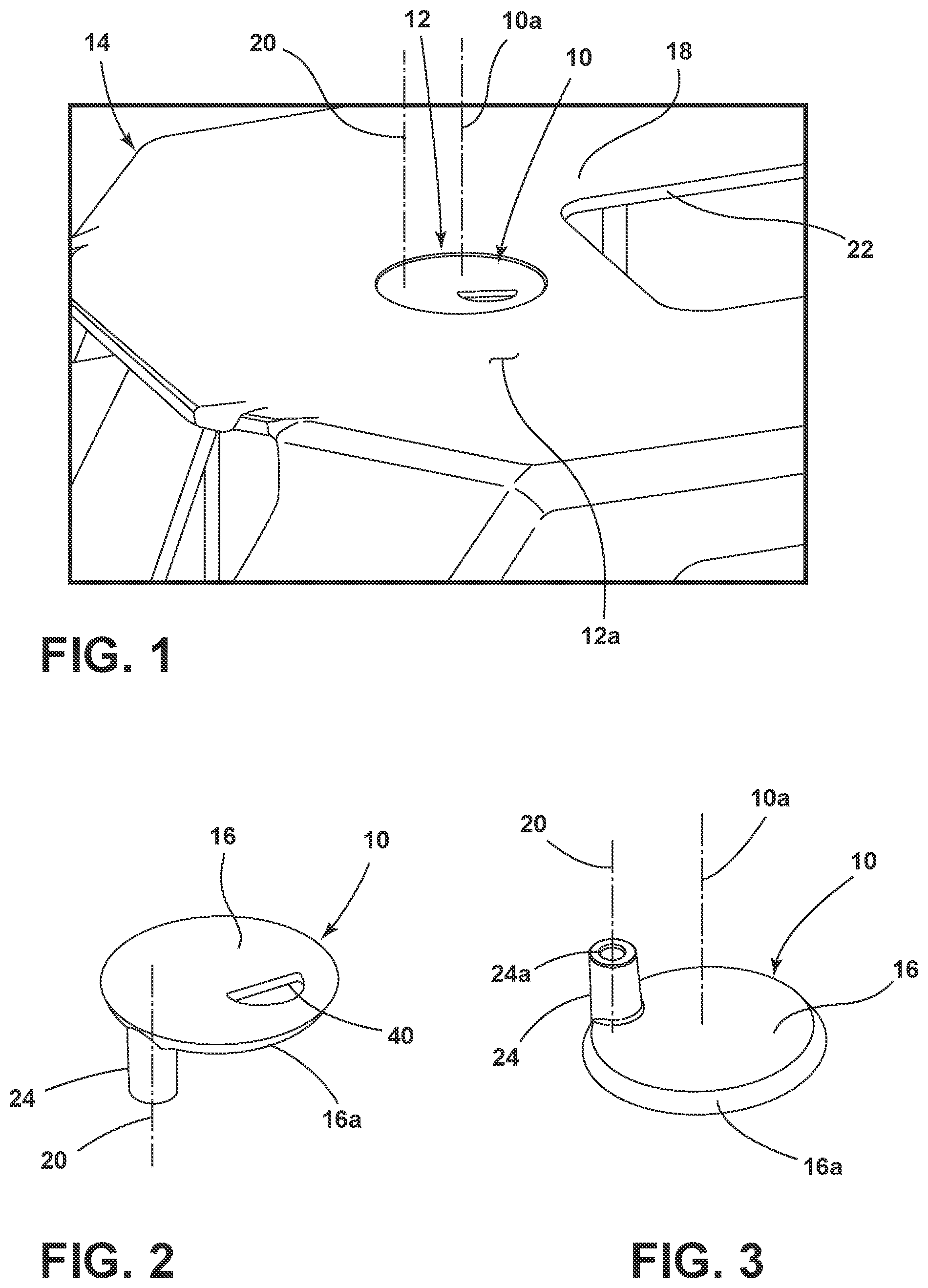 Patent US12311085 — Opening cover — Figure 1