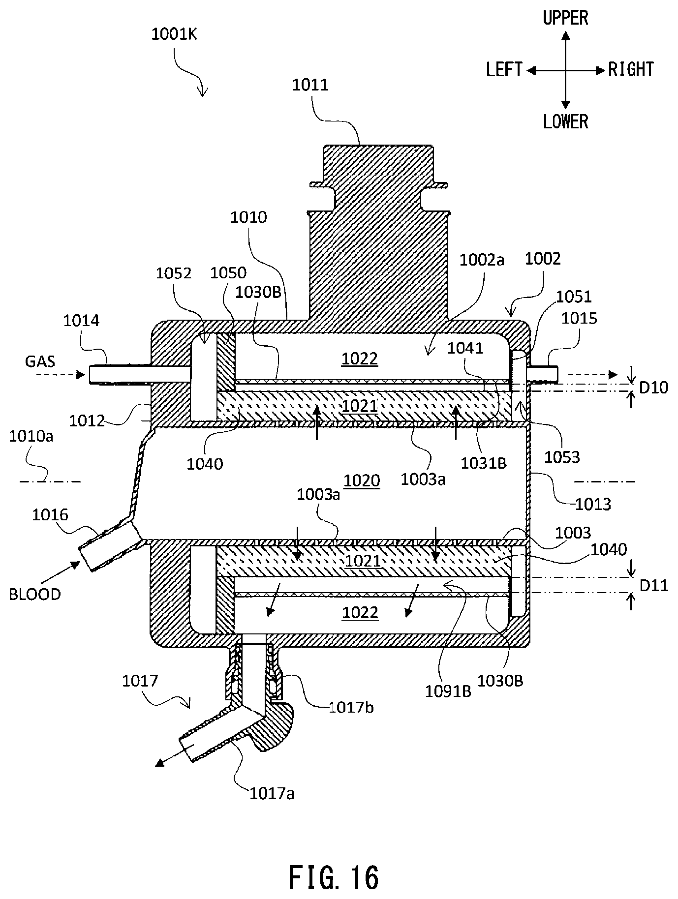 Patent US12311088 Figure 16 – Artificial lung device