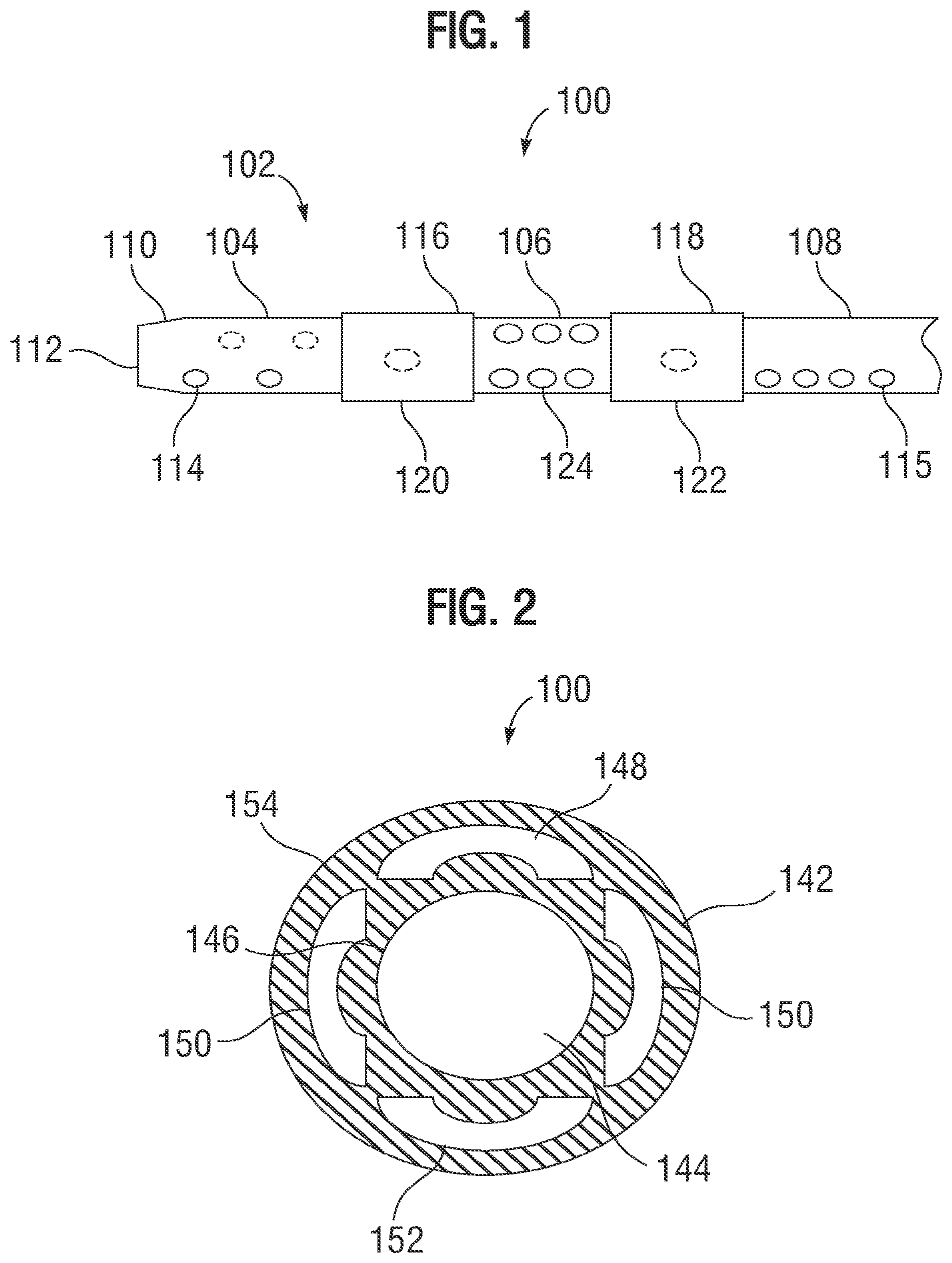 Patent US12311095 — Multi-lumen cannulae — Figure 1