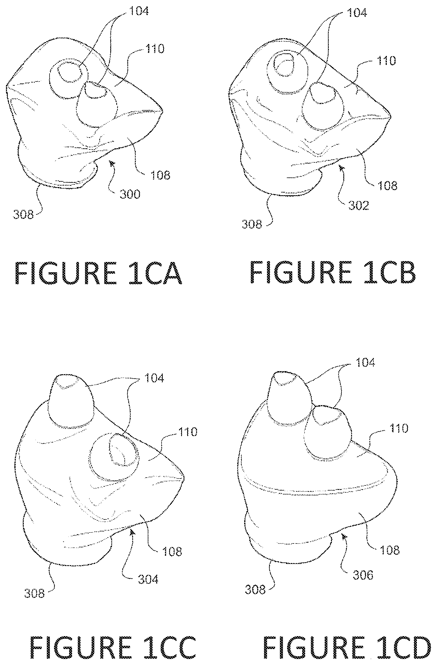 Patent US12311109 Figure 3 – Frame with supporting arms and length adjustable strap