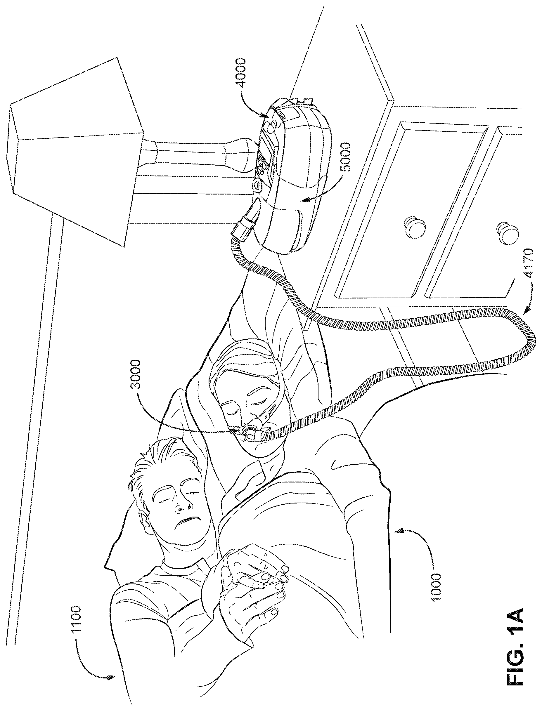 Patent US12311111 — Vent adaptor for a respiratory therapy system — Figure 1