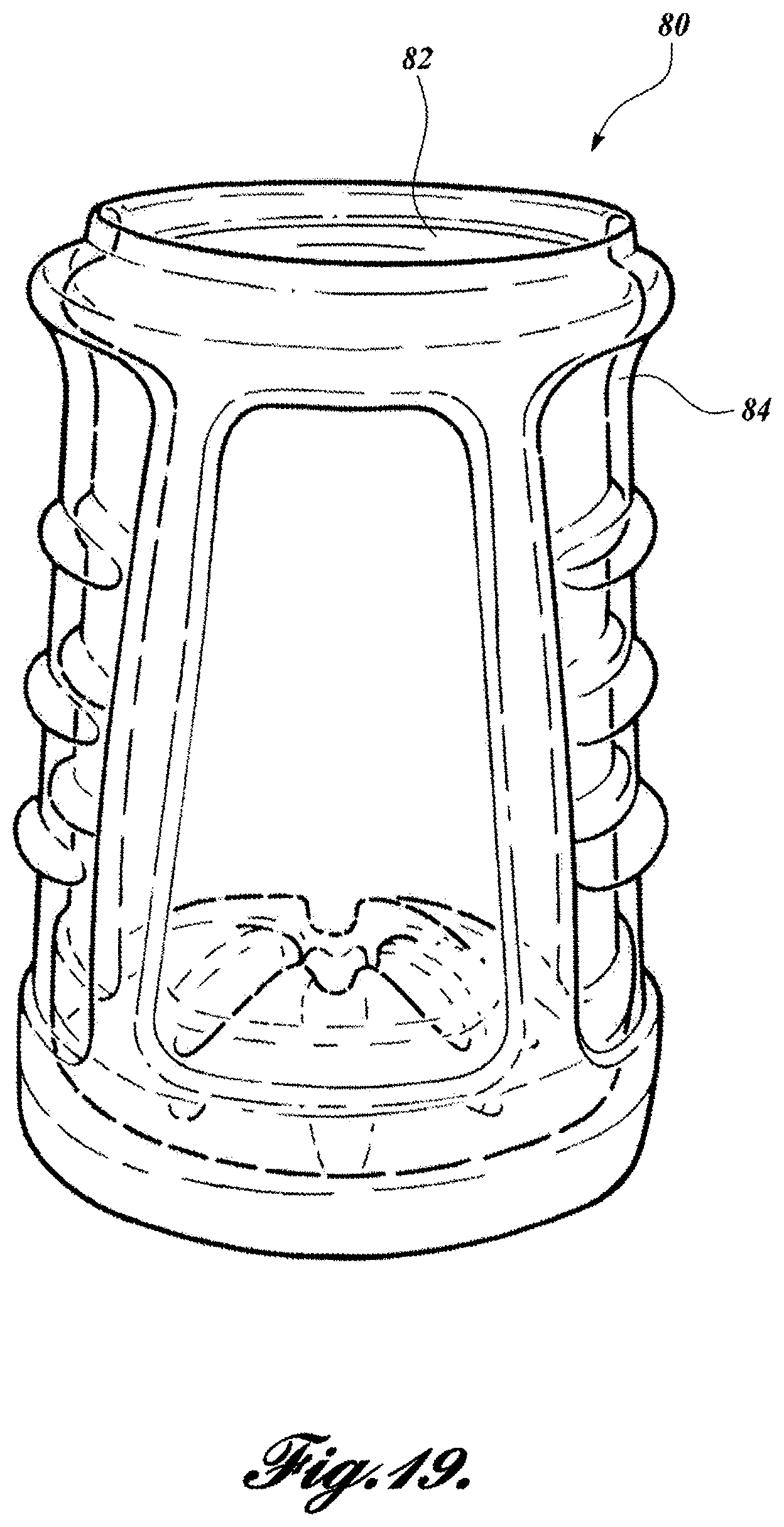 Patent US12311112 Figure 19 – Thermal material nebulizing system with animal mask