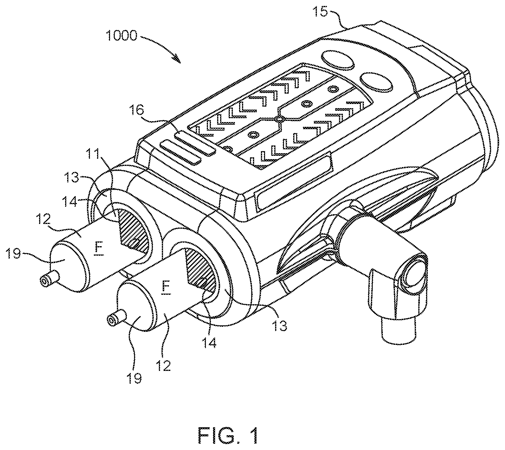 Patent US12311158 — Patient line air detection and reuse prevention — Figure 1