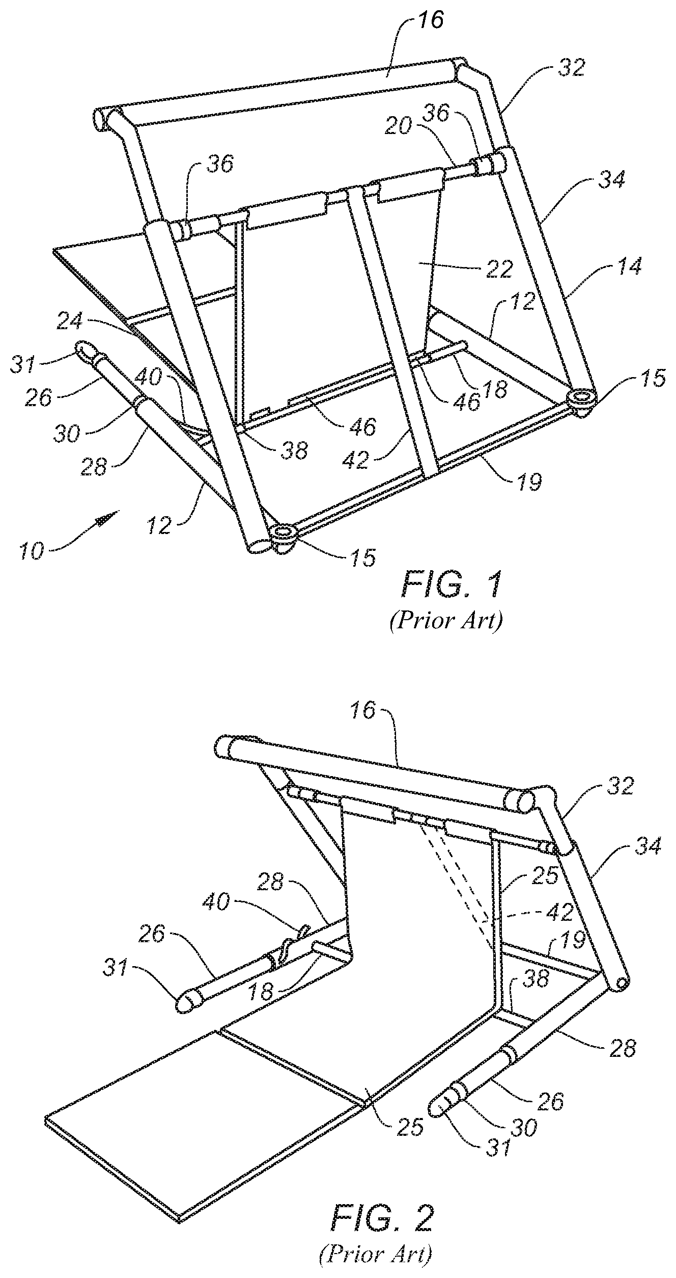 Patent US12311213 — Portable barre exercise device — Figure 1