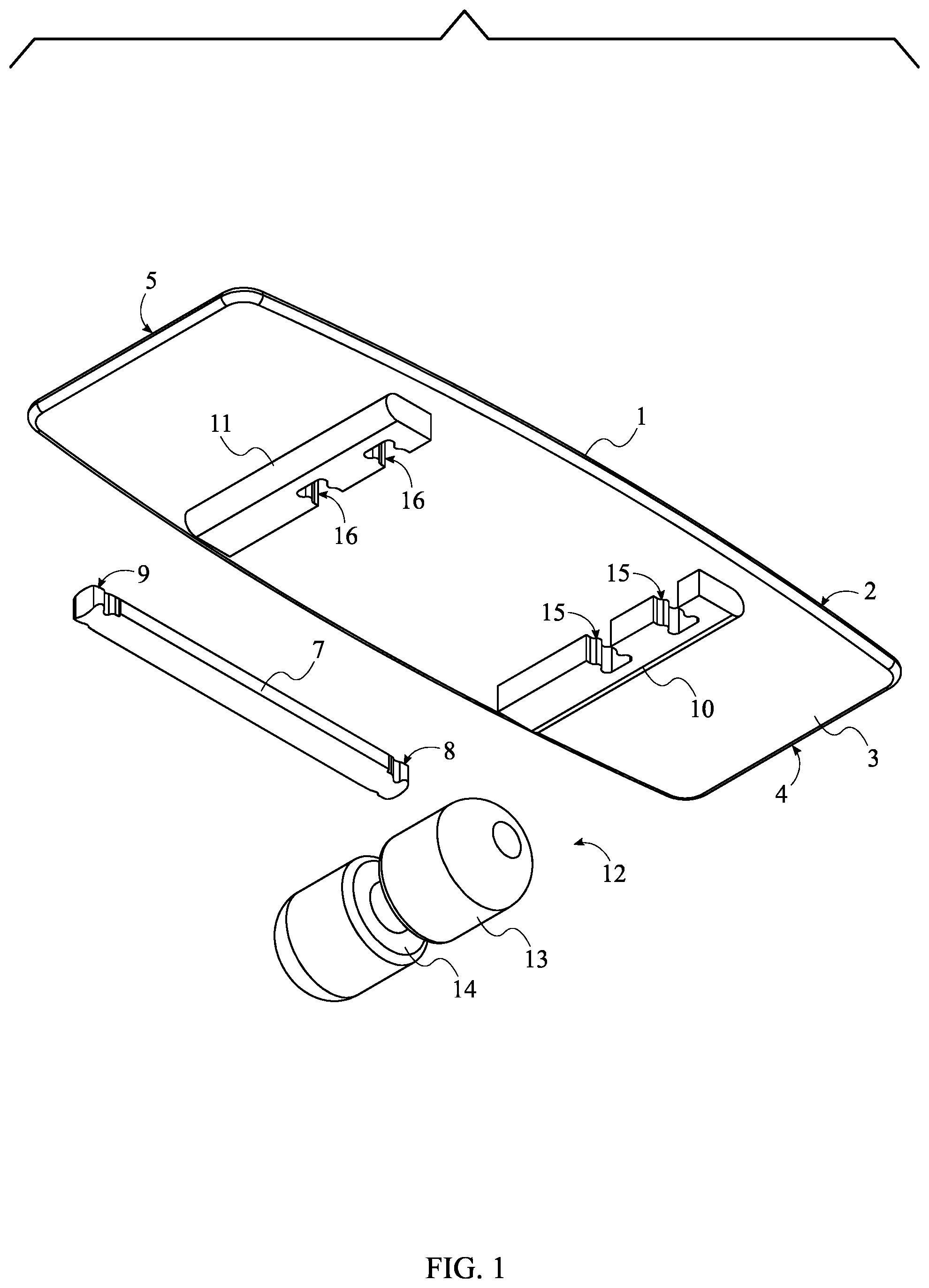 Patent US12311225 — Balance board with variable fore-and-aft adjustability — Figure 1