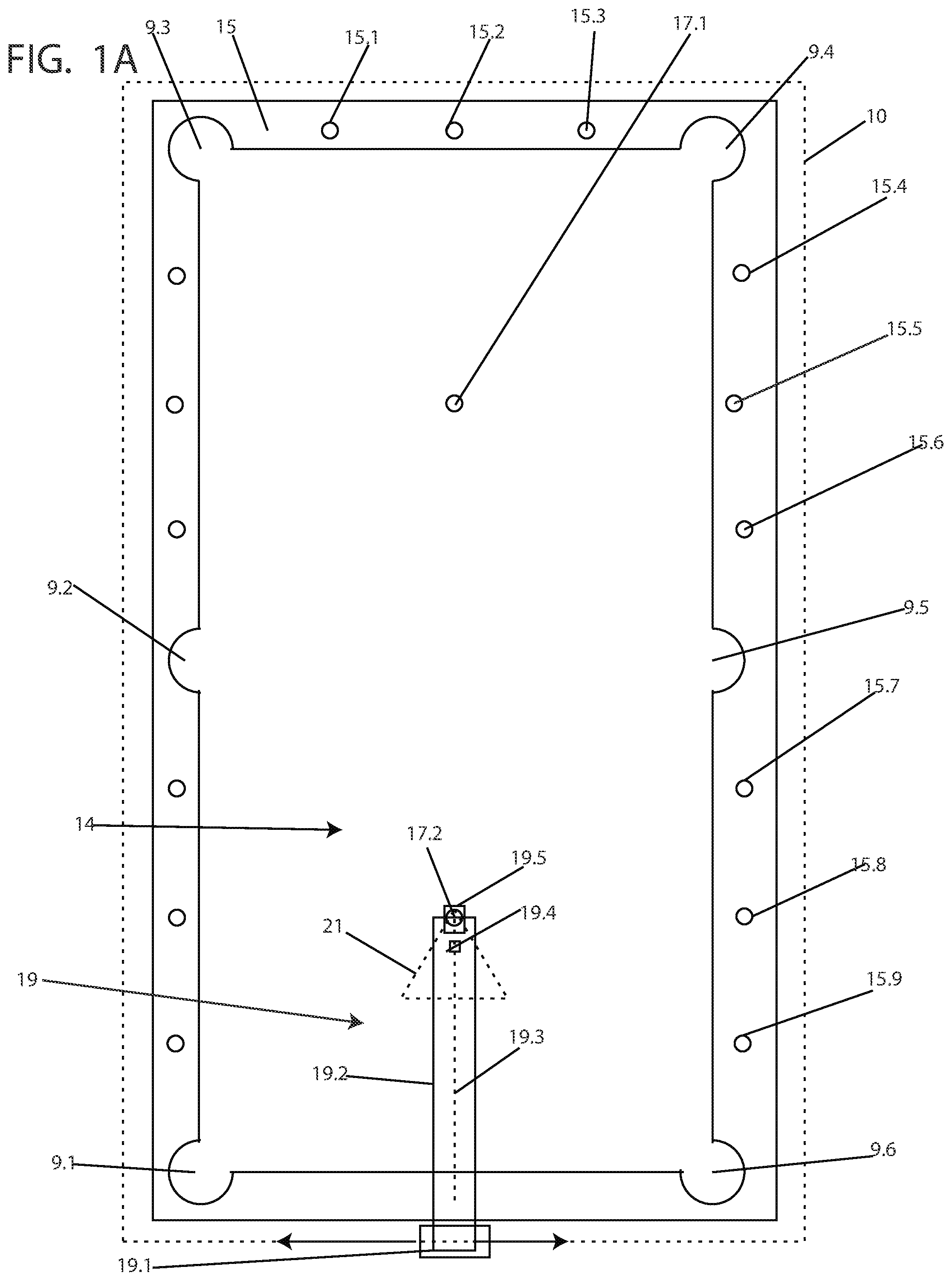 Patent US12311253 — Billiard light — Figure 1