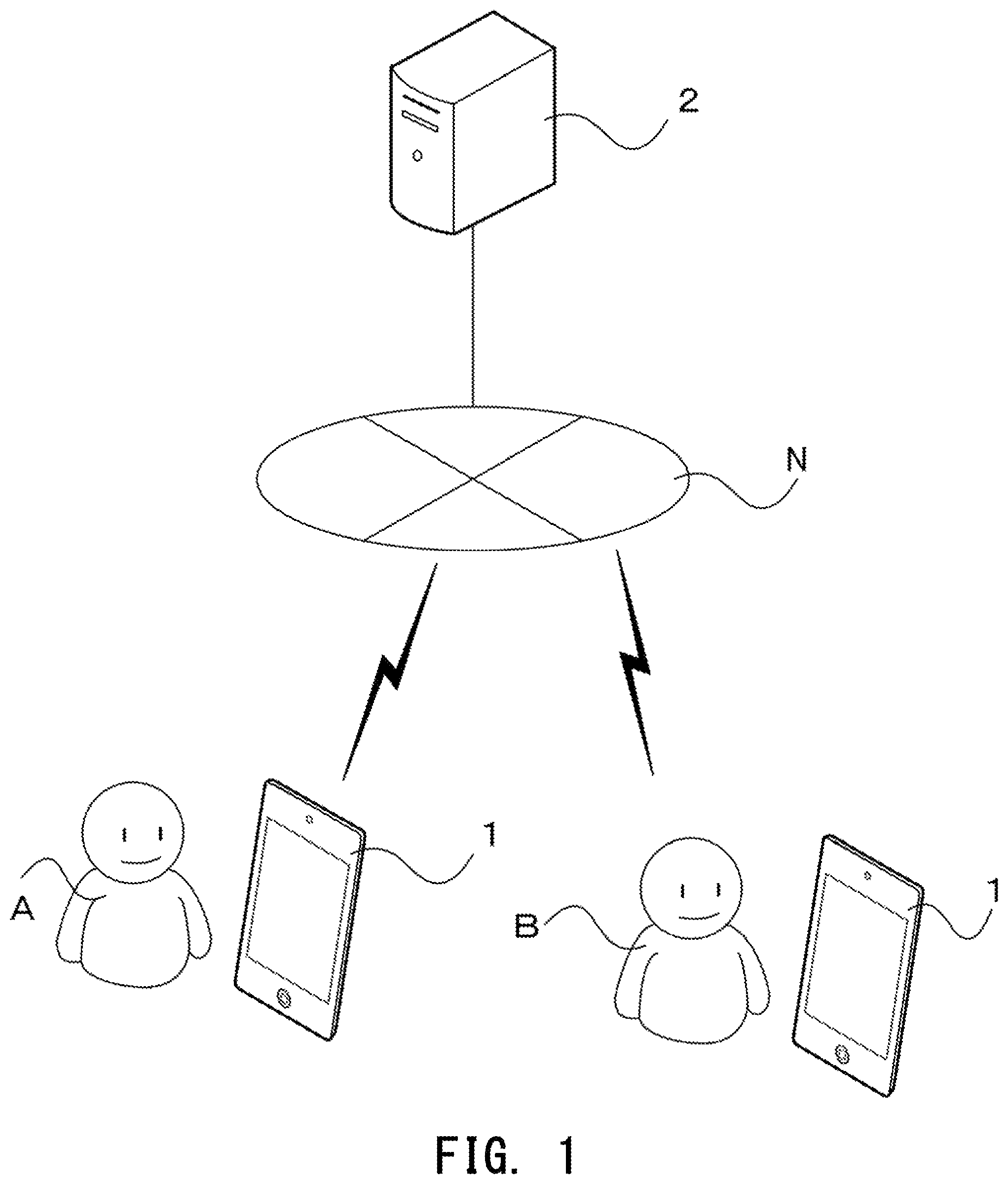 Patent US12311264 Figure 1 – Program, terminal, game system and game management system