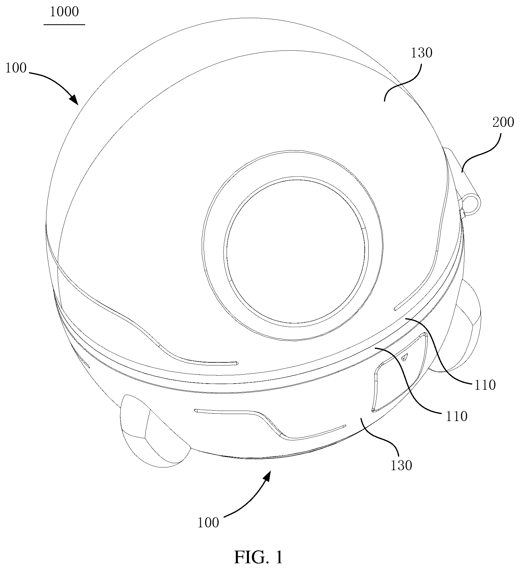 Patent US12311278 — Toy water ball — Figure 1