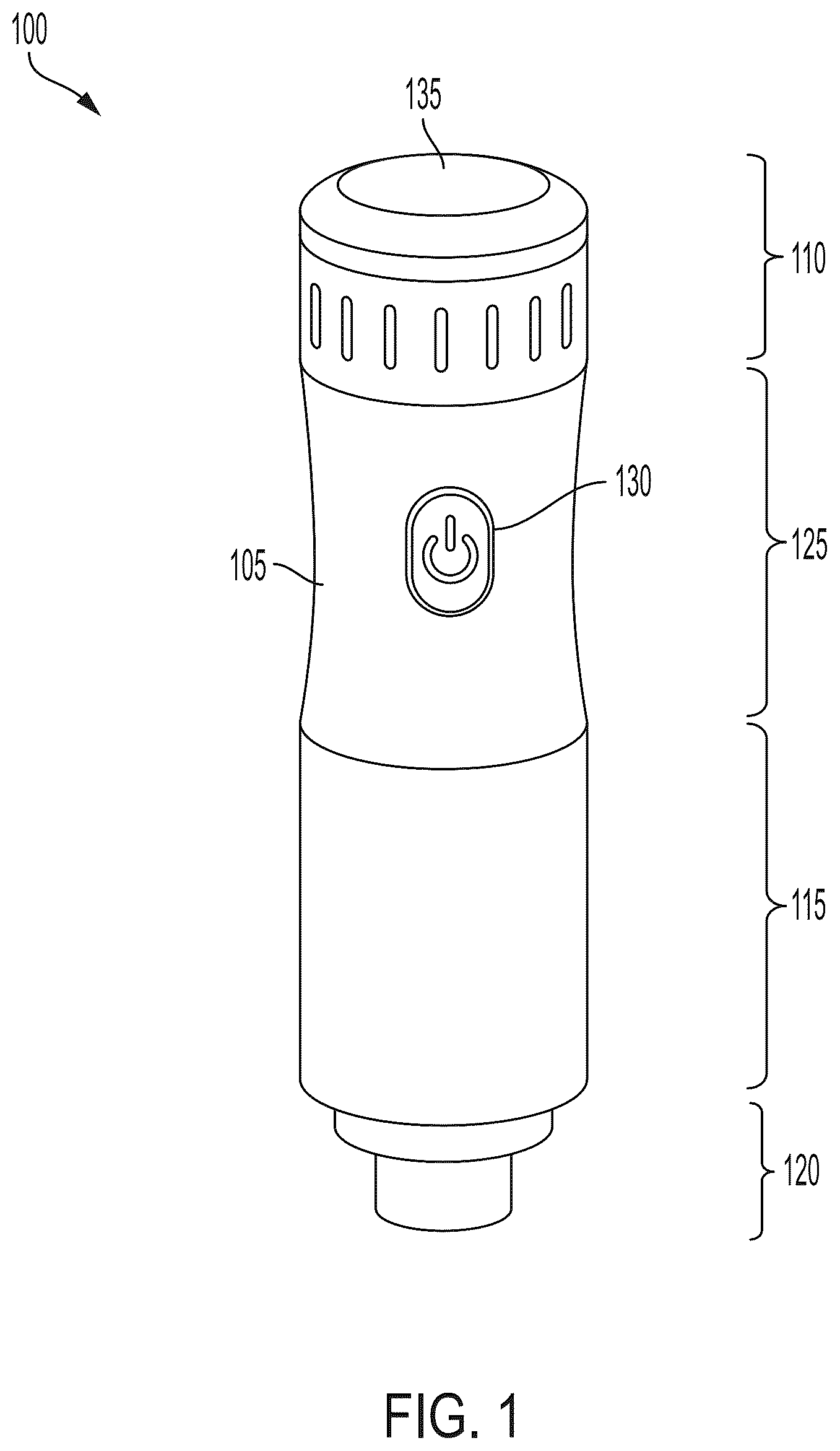 Patent US12311327 — Modular appliance apparatus configured for multiple attachments — Figure 1
