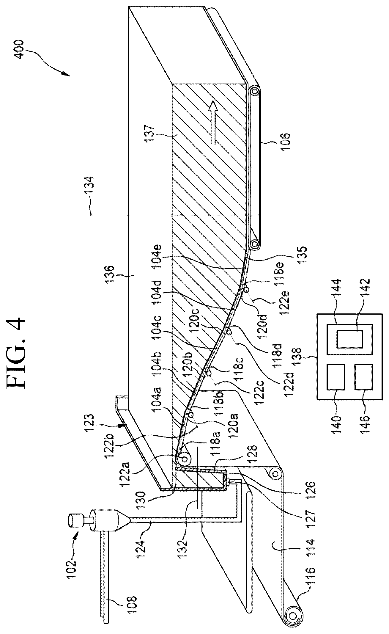 Patent US12311331 Figure 4 – System and method for determining parameters for foam production