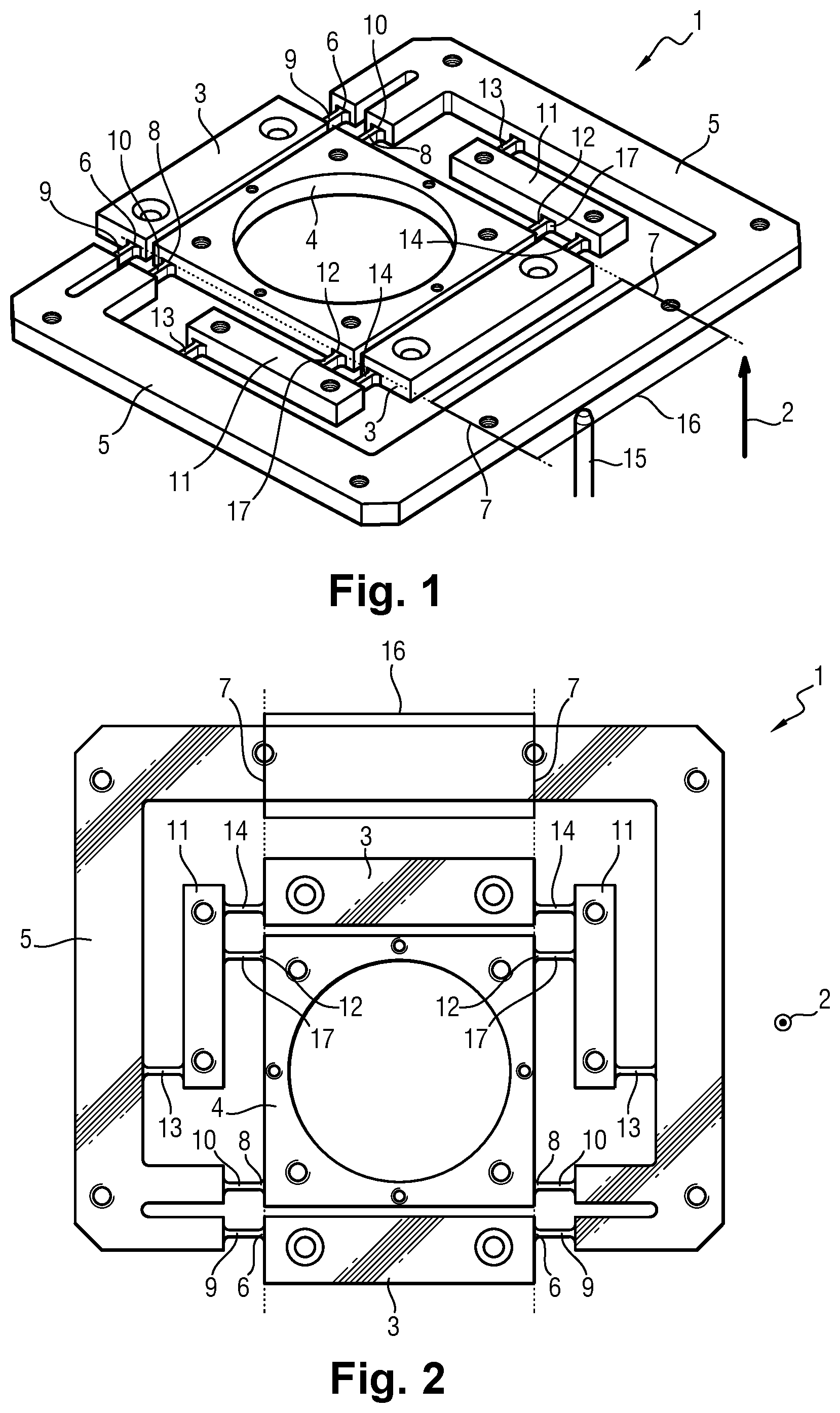 Patent US12311372 — Deformable device for positioning a holder — Figure 1