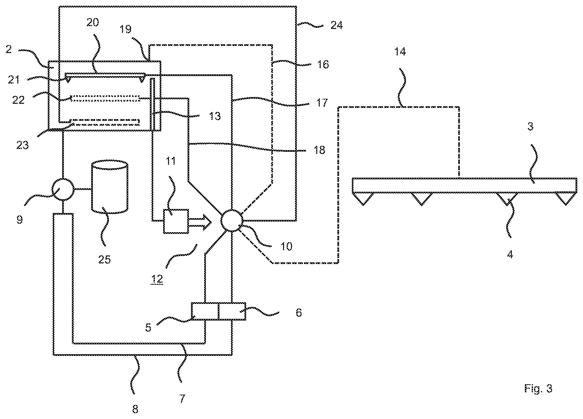 Patent US12311394 Figure 3 – Method for operating a spray fluid operation system for an agricultural sprayer, a spray fluid operation system, an agricultural sprayer, and a method for operating an agricultural sprayer